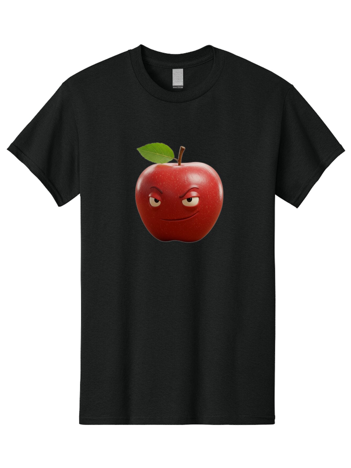 Angry-Apple-1 Men'S Graphic Tee, 100% Cotton, Comfortable Casual Summer Wear, Machine Washable, Vintage Camera, Old Camera, Antique Camera, Black Camera, Classic Photography, Photography Equipment, Nostalgic Device, Film Camera, Camera Art Bao059