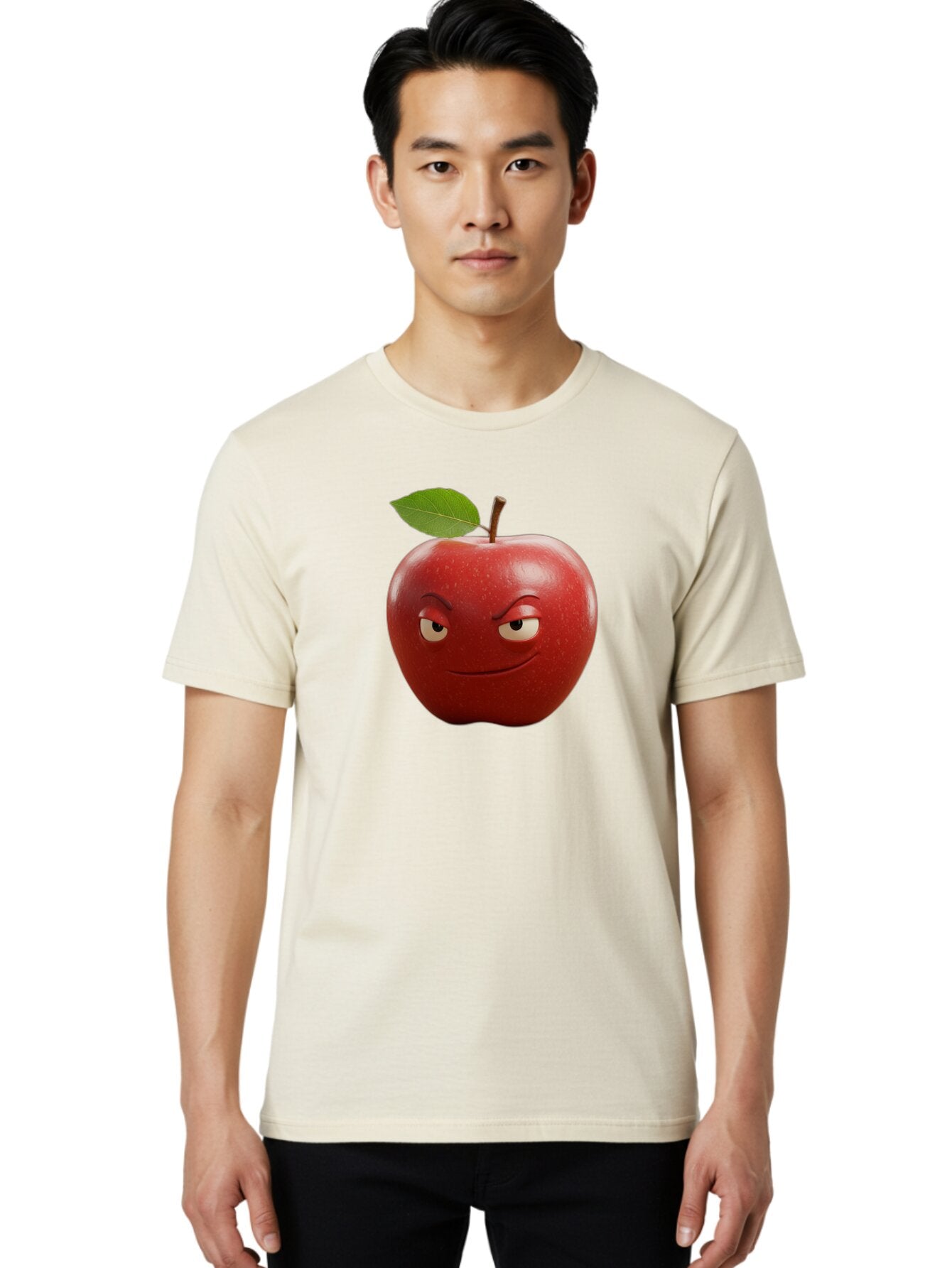 Angry-Apple-1 Men'S Graphic Tee, 100% Cotton, Comfortable Casual Summer Wear, Machine Washable, Vintage Camera, Old Camera, Antique Camera, Black Camera, Classic Photography, Photography Equipment, Nostalgic Device, Film Camera, Camera Art Bao059 22