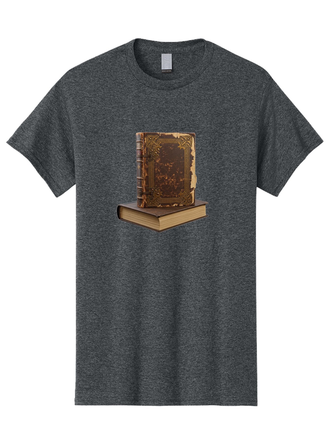 Antique-Leather-Books Men'S Graphic Tee, 100% Cotton, Comfortable Casual Summer Wear, Machine Washable, Vintage Camera, Old Camera, Antique Camera, Black Camera, Classic Photography, Photography Equipment, Nostalgic Device, Film Camera, Bao069 9