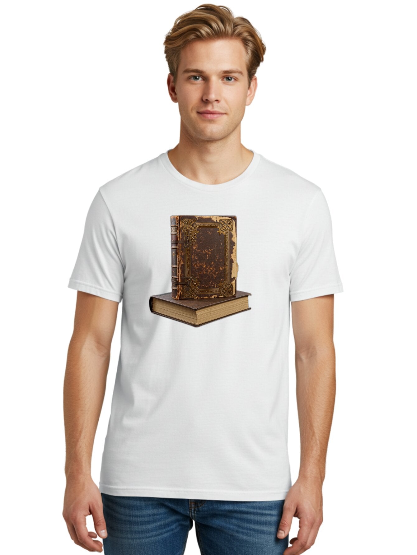 Antique-Leather-Books Men'S Graphic Tee, 100% Cotton, Comfortable Casual Summer Wear, Machine Washable, Vintage Camera, Old Camera, Antique Camera, Black Camera, Classic Photography, Photography Equipment, Nostalgic Device, Film Camera, Bao069 18