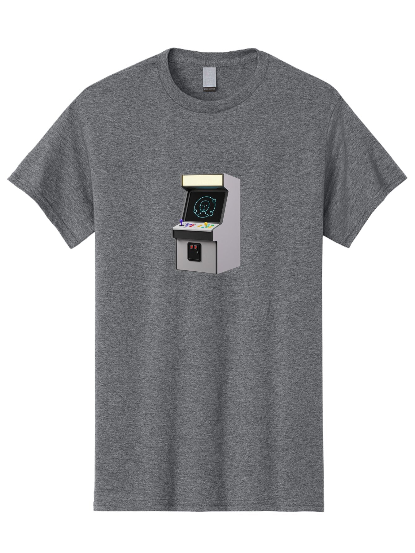 Arcade-Machine-2 Men'S Graphic Tee, 100% Cotton, Comfortable Casual Summer Wear, Machine Washable, Vintage Camera, Old Camera, Antique Camera, Black Camera, Classic Photography, Photography Equipment, Nostalgic Device, Film Camera, Camera Art Bao077 14