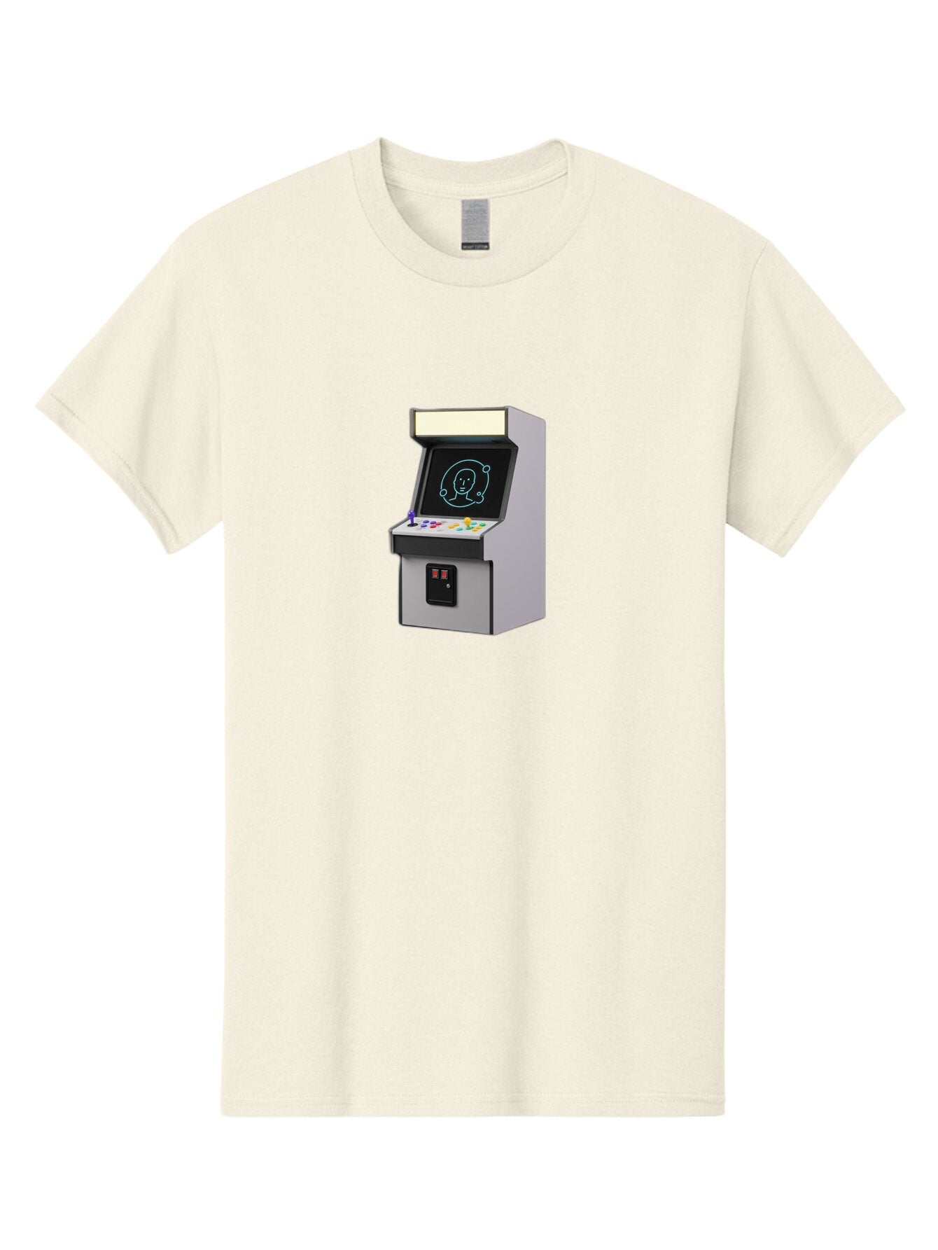 Arcade-Machine-2 Men'S Graphic Tee, 100% Cotton, Comfortable Casual Summer Wear, Machine Washable, Vintage Camera, Old Camera, Antique Camera, Black Camera, Classic Photography, Photography Equipment, Nostalgic Device, Film Camera, Camera Art Bao077 7