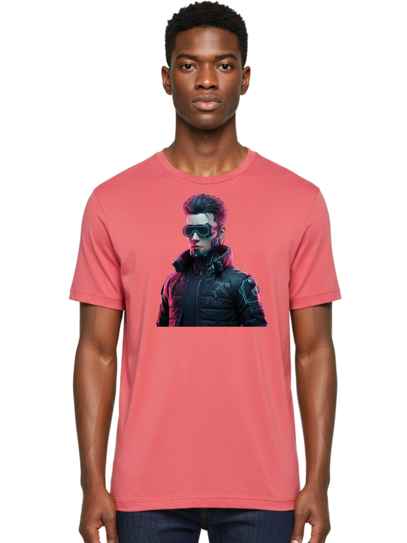 Arion-Cyberpunk-Character Men'S Graphic Tee, 100% Cotton, Comfortable Casual Summer Wear, Machine Washable, Vintage Camera, Old Camera, Antique Camera, Black Camera, Classic Photography, Photography Equipment, Nostalgic Device, Film Camera, Bao080 25