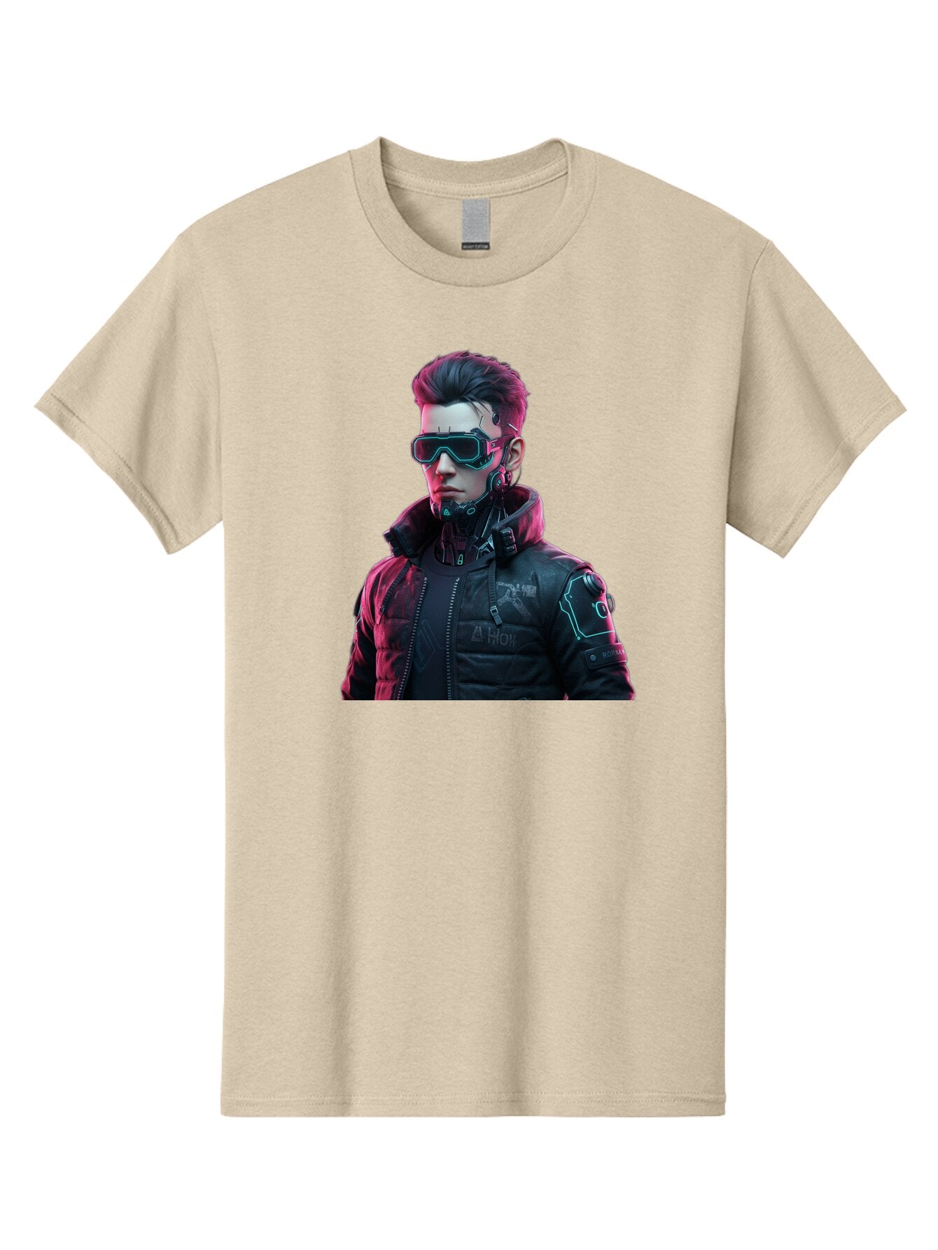 Arion-Cyberpunk-Character Men'S Graphic Tee, 100% Cotton, Comfortable Casual Summer Wear, Machine Washable, Vintage Camera, Old Camera, Antique Camera, Black Camera, Classic Photography, Photography Equipment, Nostalgic Device, Film Camera, Bao080