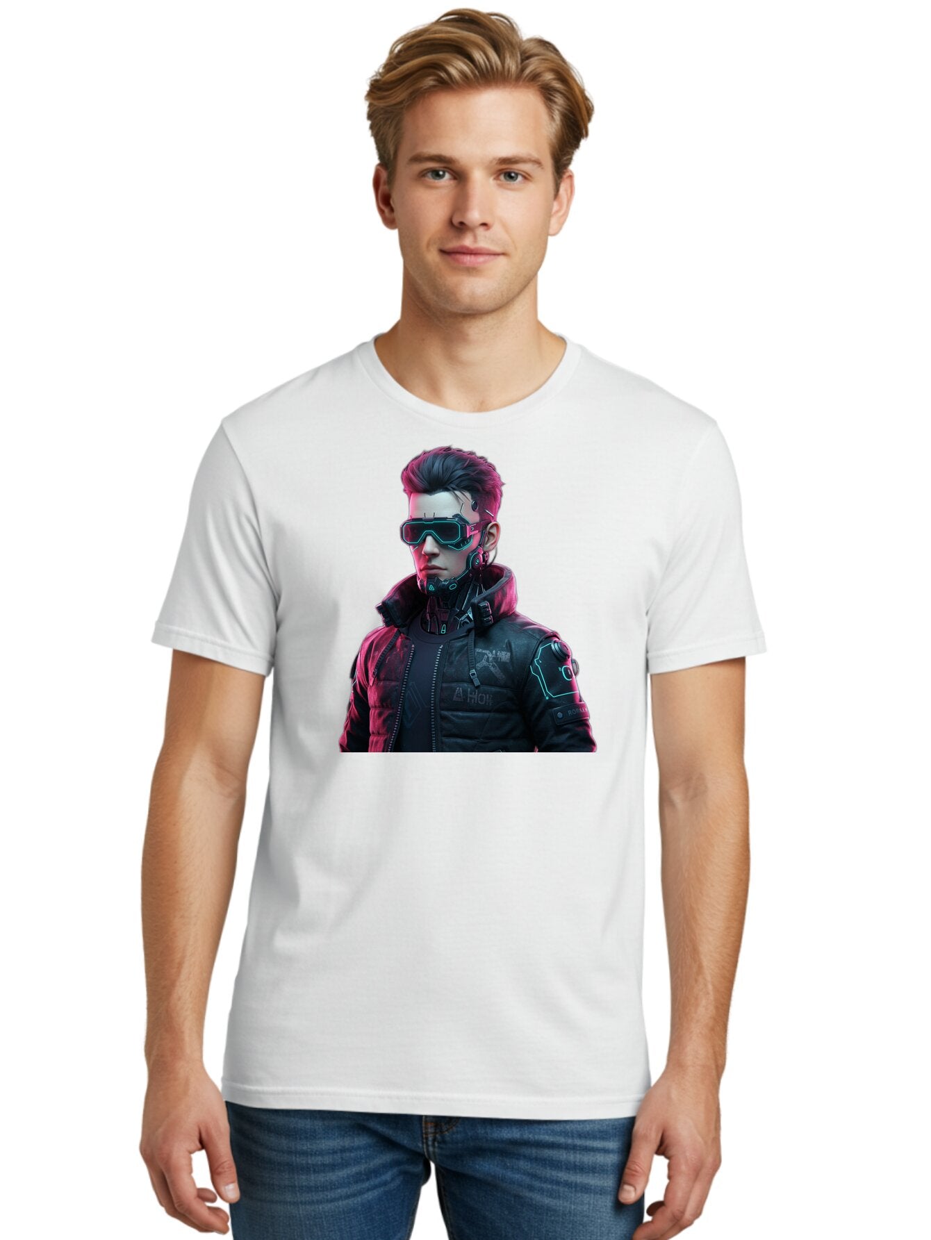 Arion-Cyberpunk-Character Men'S Graphic Tee, 100% Cotton, Comfortable Casual Summer Wear, Machine Washable, Vintage Camera, Old Camera, Antique Camera, Black Camera, Classic Photography, Photography Equipment, Nostalgic Device, Film Camera, Bao080 20