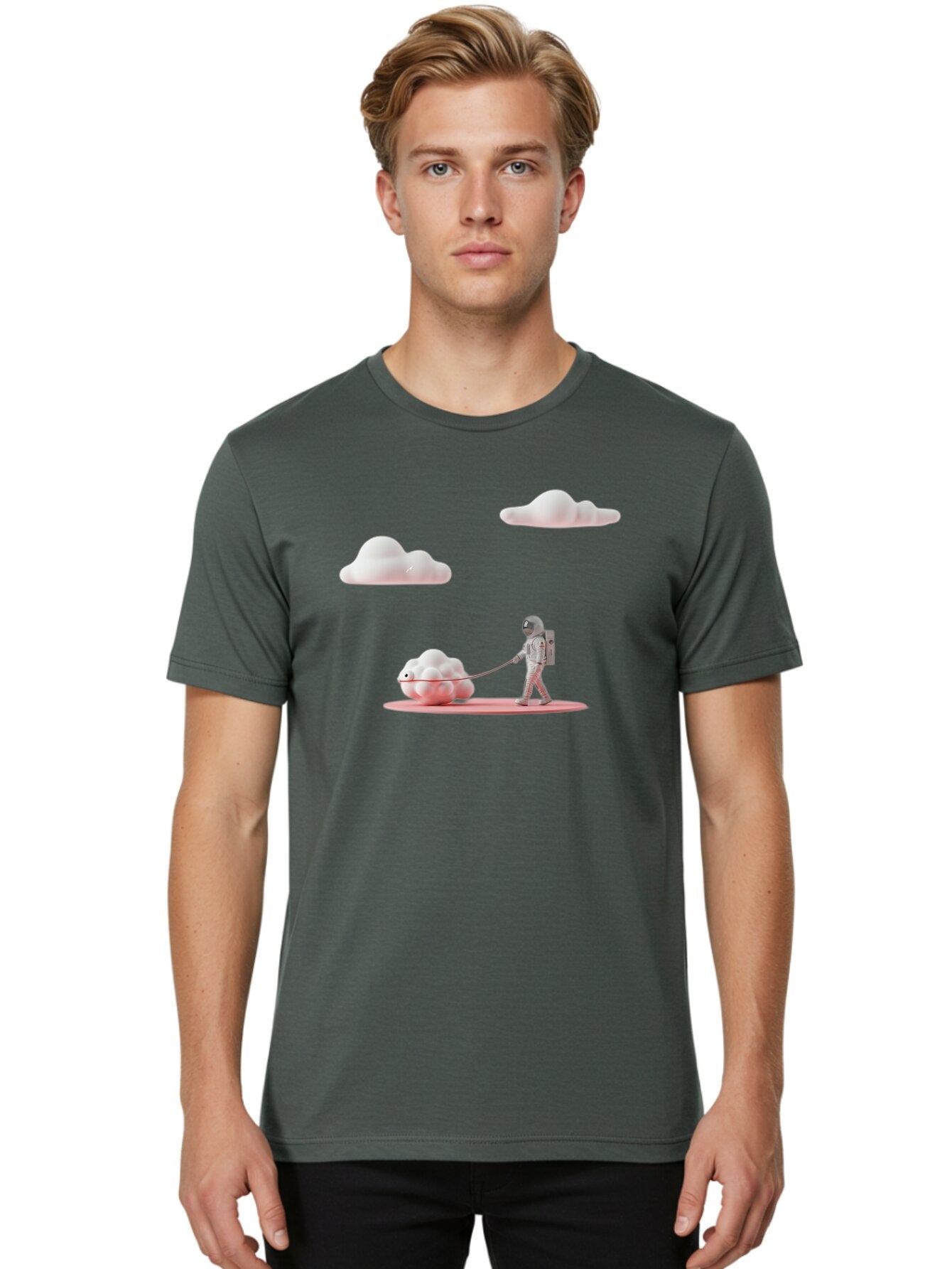 Astronaut-Walking-A-Cloud Men'S Graphic Tee, 100% Cotton, Comfortable Casual Summer Wear, Machine Washable, Vintage Camera, Old Camera, Antique Camera, Black Camera, Classic Photography, Photography Equipment, Nostalgic Device, Film Camera, Bao084 19