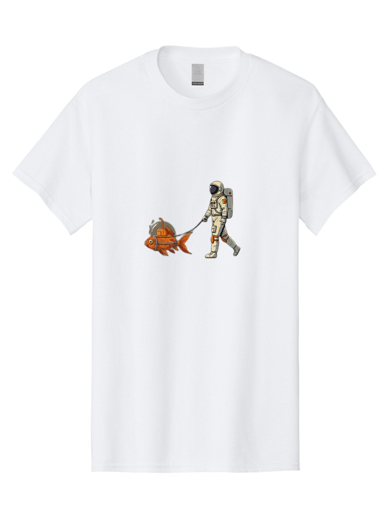 Astronaut-Walking-Fish-1 Men'S Graphic Tee, 100% Cotton, Comfortable Casual Summer Wear, Machine Washable, Vintage Camera, Old Camera, Antique Camera, Black Camera, Classic Photography, Photography Equipment, Nostalgic Device, Film Camera, Bao085 8