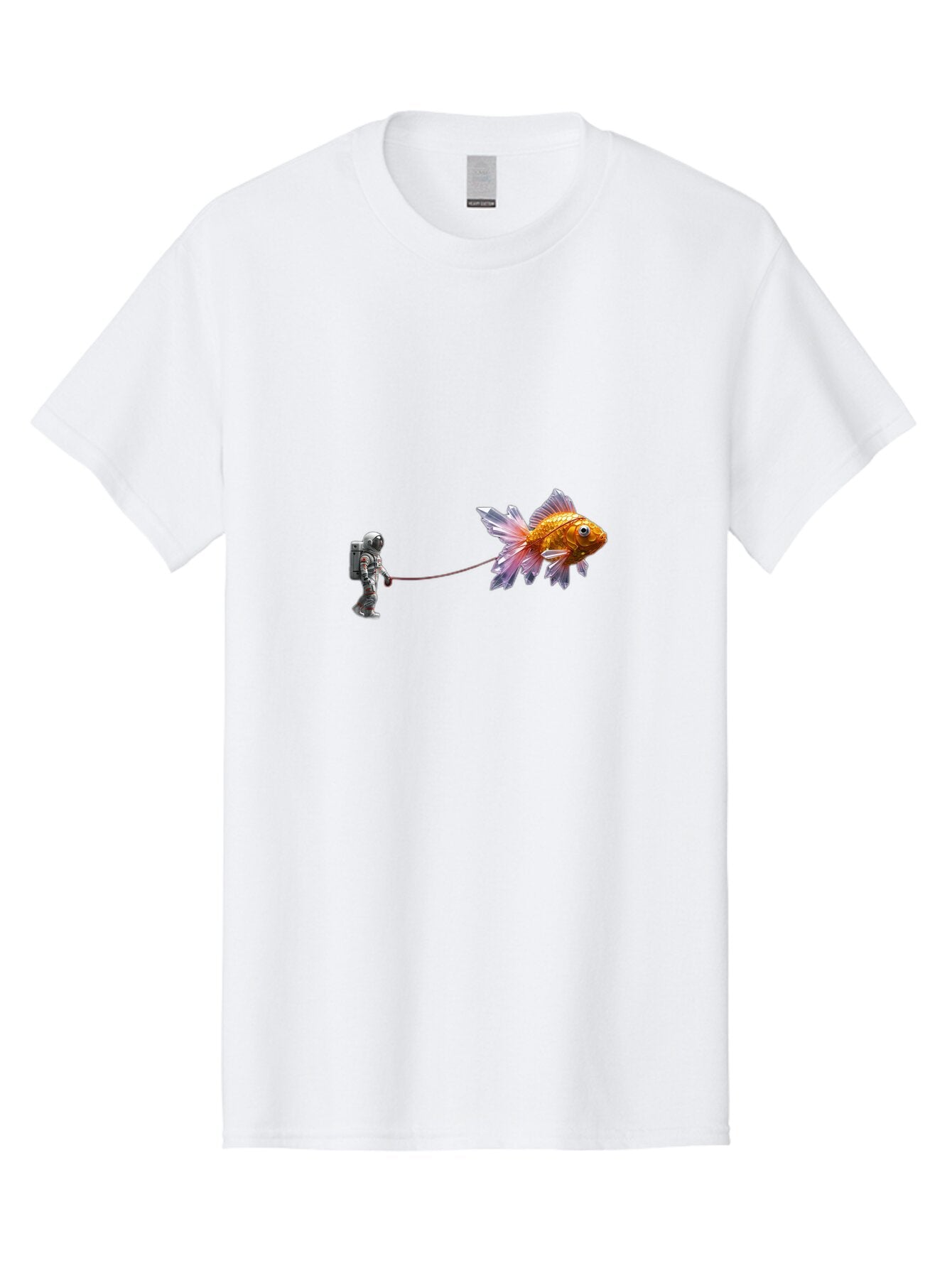 Astronaut-Walking-Goldfish-10 Men'S Graphic Tee, 100% Cotton, Comfortable Casual Summer Wear, Machine Washable, Vintage Camera, Old Camera, Antique Camera, Black Camera, Classic Photography, Photography Equipment, Nostalgic Device, Bao088