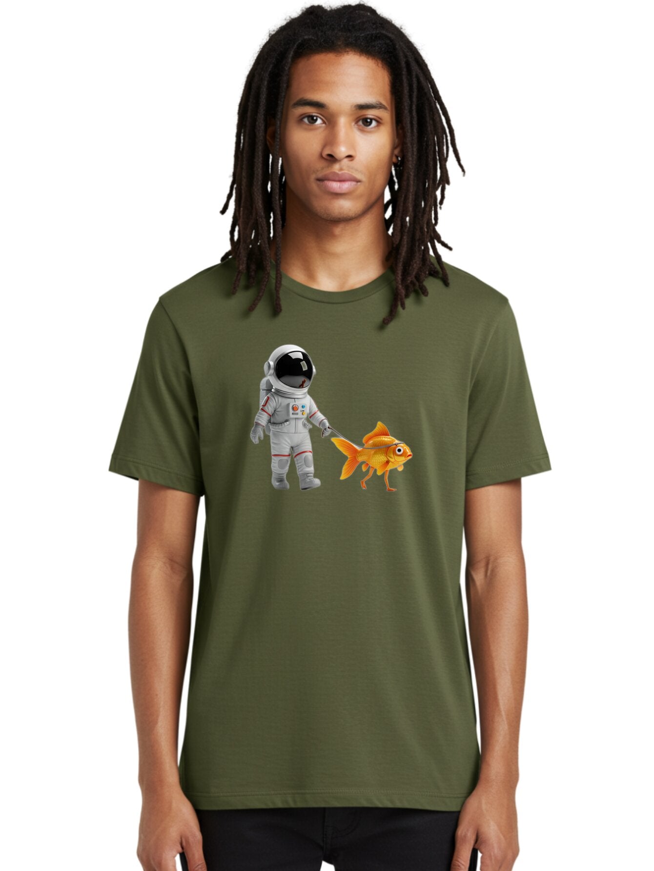 Astronaut-Walking-Goldfish-2 Men'S Graphic Tee, 100% Cotton, Comfortable Casual Summer Wear, Machine Washable, Vintage Camera, Old Camera, Antique Camera, Black Camera, Classic Photography, Photography Equipment, Nostalgic Device, Film Camera, Bao089 30