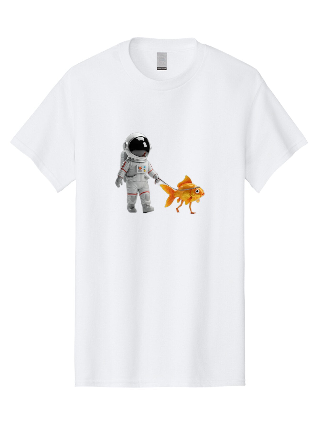 Astronaut-Walking-Goldfish-2 Men'S Graphic Tee, 100% Cotton, Comfortable Casual Summer Wear, Machine Washable, Vintage Camera, Old Camera, Antique Camera, Black Camera, Classic Photography, Photography Equipment, Nostalgic Device, Film Camera, Bao089 9