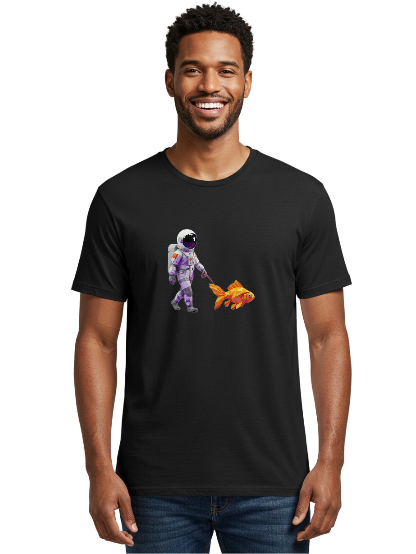 Astronaut-Walking-Goldfish-4 Men'S Graphic Tee, 100% Cotton, Comfortable Casual Summer Wear, Machine Washable, Vintage Camera, Old Camera, Antique Camera, Black Camera, Classic Photography, Photography Equipment, Nostalgic Device, Film Camera, Bao091 21