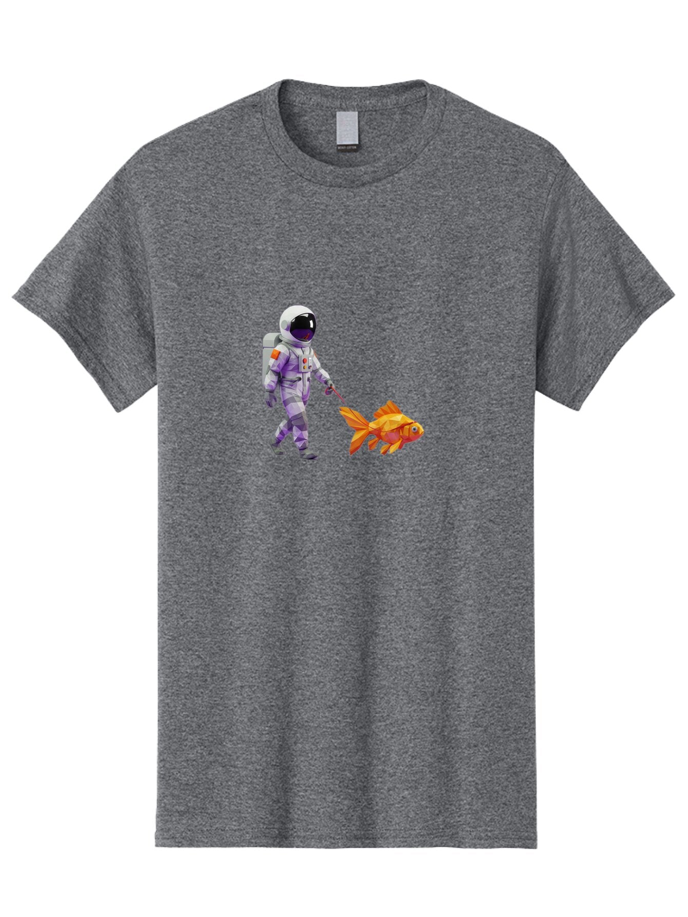 Astronaut-Walking-Goldfish-4 Men'S Graphic Tee, 100% Cotton, Comfortable Casual Summer Wear, Machine Washable, Vintage Camera, Old Camera, Antique Camera, Black Camera, Classic Photography, Photography Equipment, Nostalgic Device, Film Camera, Bao091 3