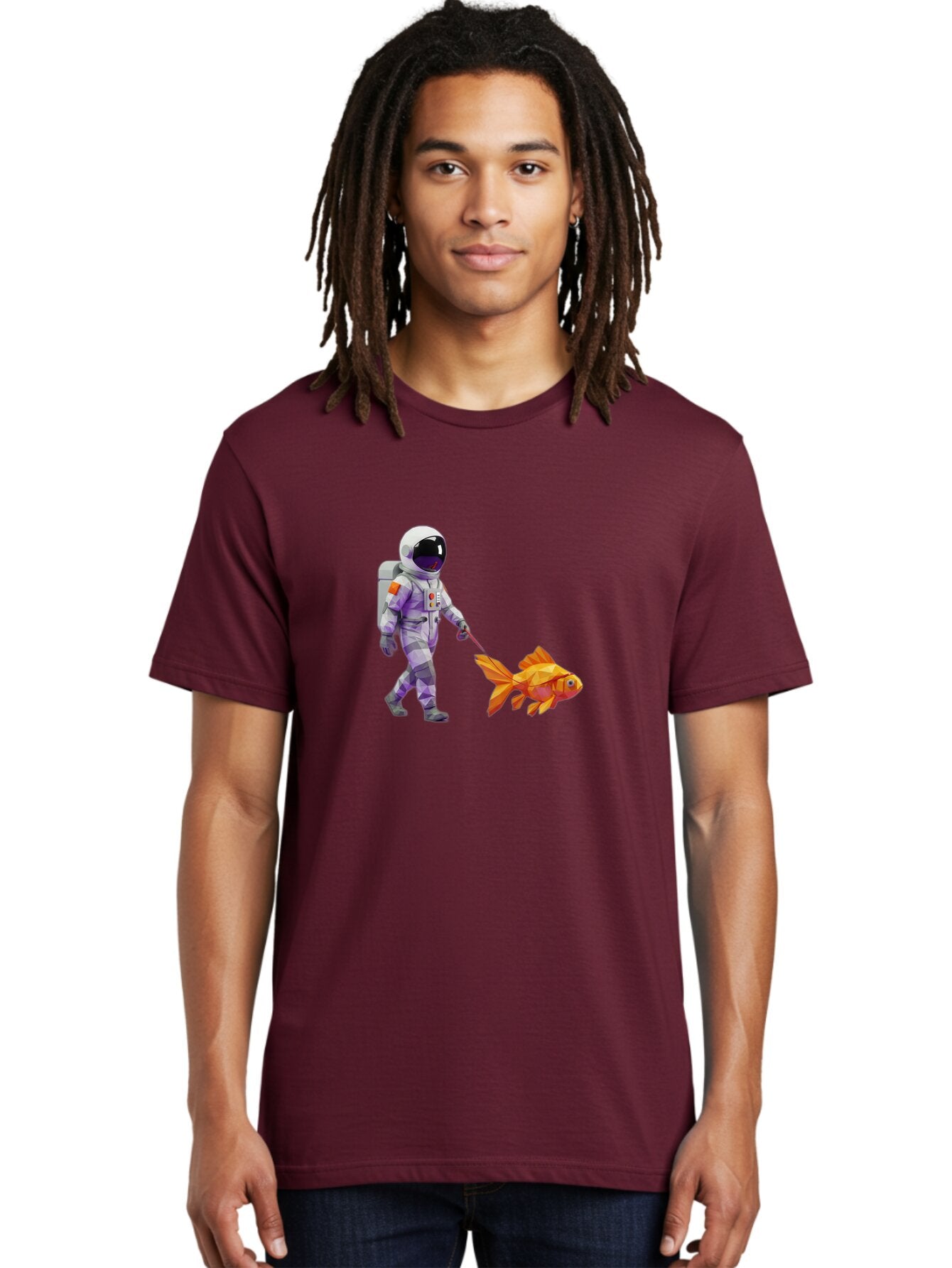 Astronaut-Walking-Goldfish-4 Men'S Graphic Tee, 100% Cotton, Comfortable Casual Summer Wear, Machine Washable, Vintage Camera, Old Camera, Antique Camera, Black Camera, Classic Photography, Photography Equipment, Nostalgic Device, Film Camera, Bao091 16