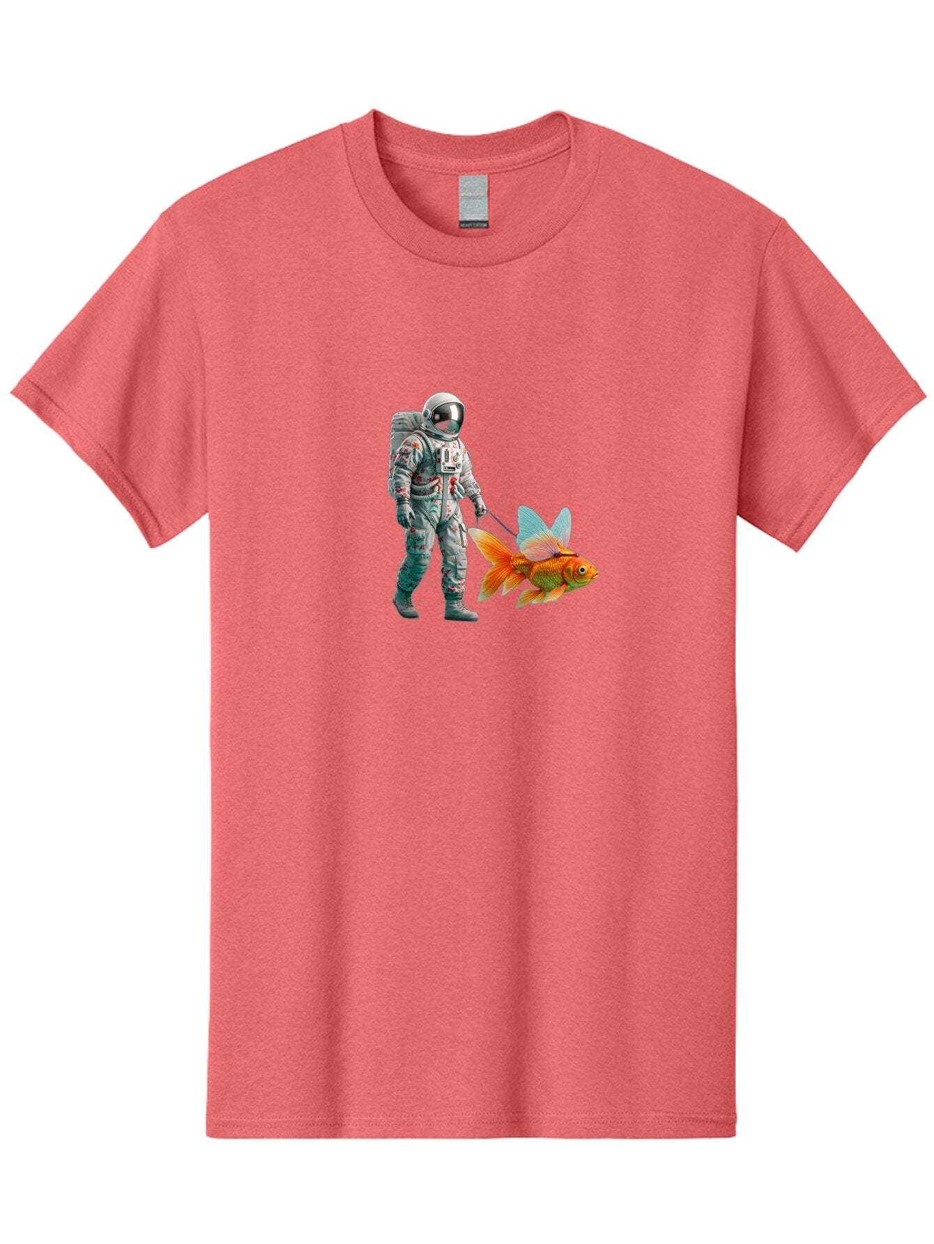 Astronaut-Walking-Goldfish-5 Men'S Graphic Tee, 100% Cotton, Comfortable Casual Summer Wear, Machine Washable, Vintage Camera, Old Camera, Antique Camera, Black Camera, Classic Photography, Photography Equipment, Nostalgic Device, Film Camera, Bao092 4
