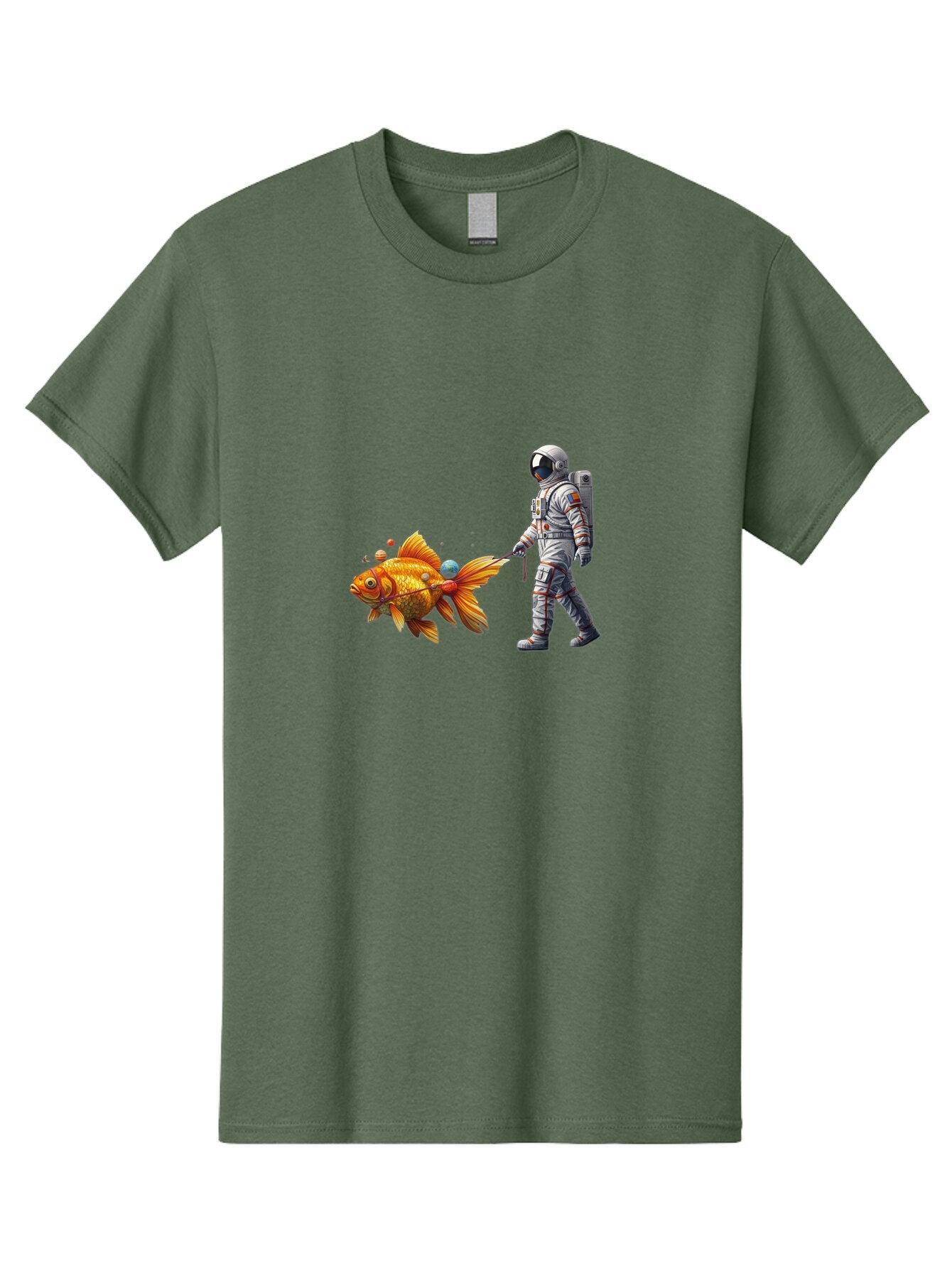 Astronaut-Walking-Goldfish-6 Men'S Graphic Tee, 100% Cotton, Comfortable Casual Summer Wear, Machine Washable, Vintage Camera, Old Camera, Antique Camera, Black Camera, Classic Photography, Photography Equipment, Nostalgic Device, Film Camera, Bao093