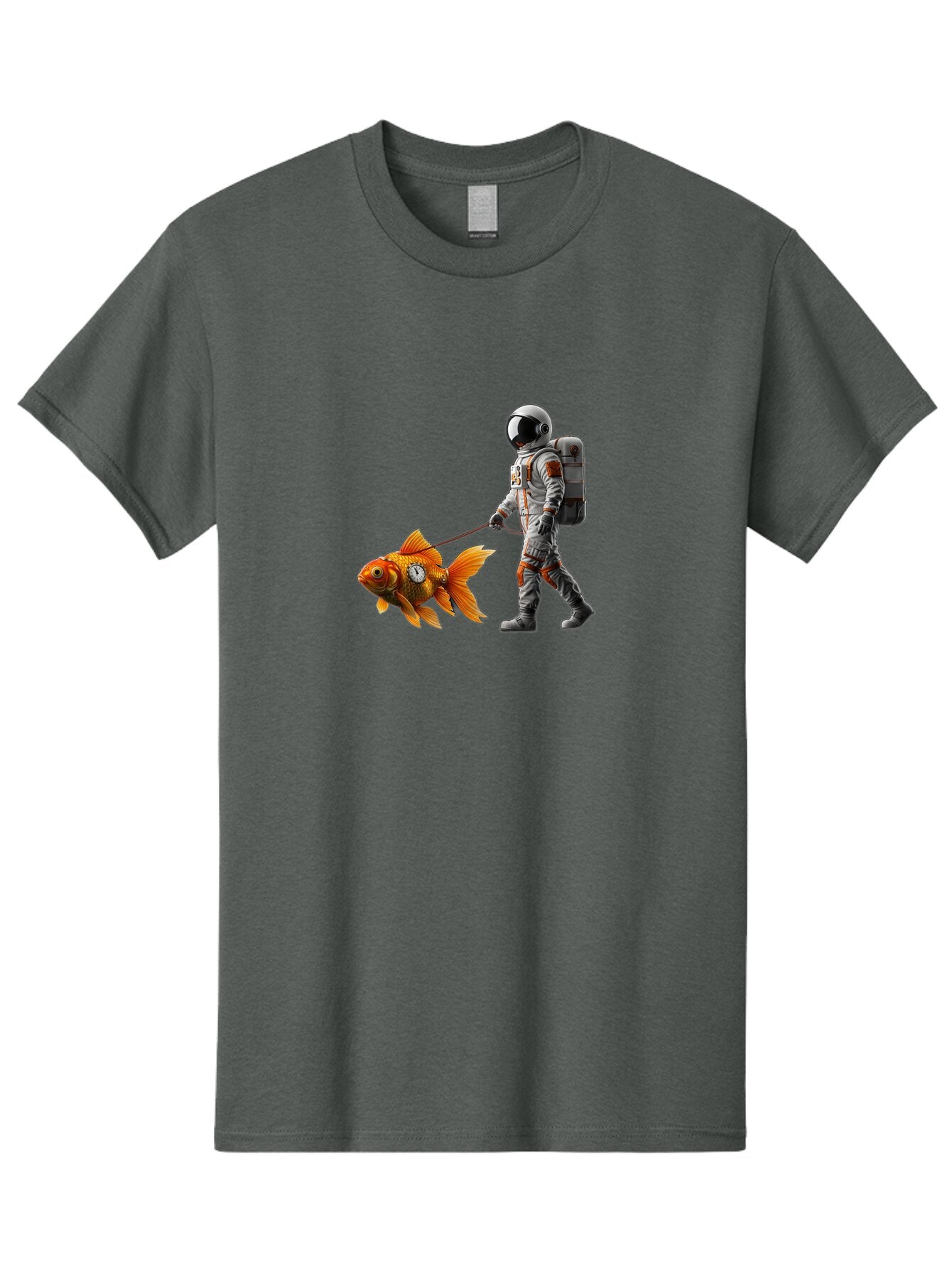 Astronaut-Walking-Goldfish-7 Men'S Graphic Tee, 100% Cotton, Comfortable Casual Summer Wear, Machine Washable, Vintage Camera, Old Camera, Antique Camera, Black Camera, Classic Photography, Photography Equipment, Nostalgic Device, Film Camera, Bao094 7