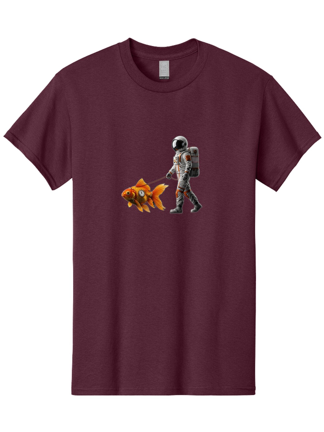 Astronaut-Walking-Goldfish-7 Men'S Graphic Tee, 100% Cotton, Comfortable Casual Summer Wear, Machine Washable, Vintage Camera, Old Camera, Antique Camera, Black Camera, Classic Photography, Photography Equipment, Nostalgic Device, Film Camera, Bao094 12