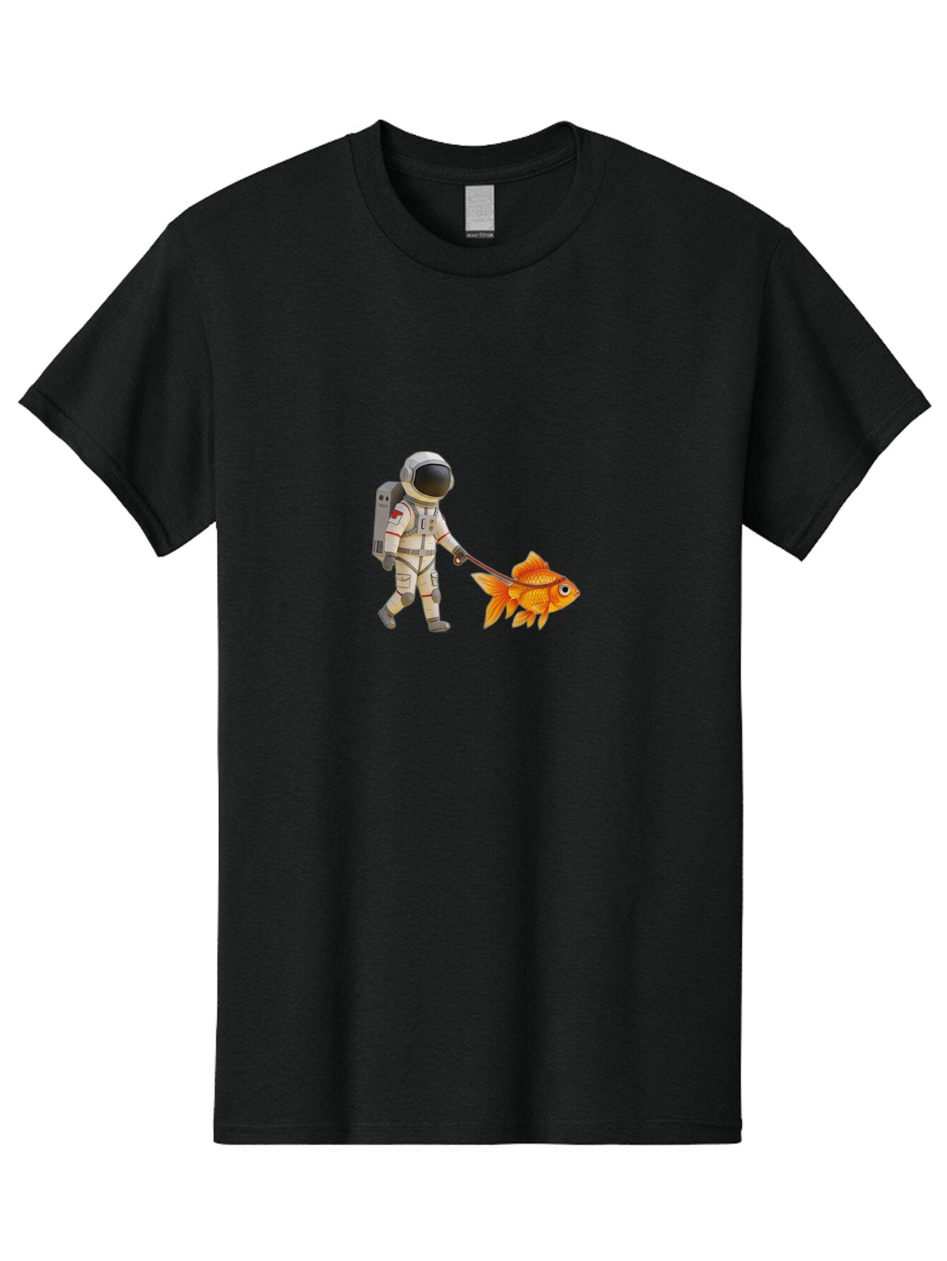 Astronaut-Walking-Goldfish-9 Men'S Graphic Tee, 100% Cotton, Comfortable Casual Summer Wear, Machine Washable, Vintage Camera, Old Camera, Antique Camera, Black Camera, Classic Photography, Photography Equipment, Nostalgic Device, Film Camera, Bao096 6