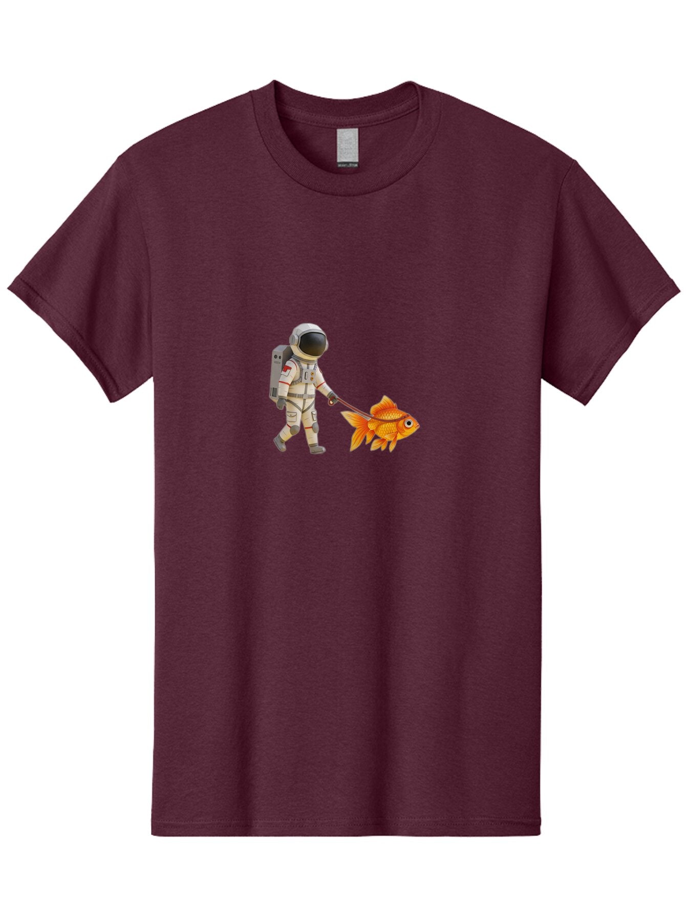 Astronaut-Walking-Goldfish-9 Men'S Graphic Tee, 100% Cotton, Comfortable Casual Summer Wear, Machine Washable, Vintage Camera, Old Camera, Antique Camera, Black Camera, Classic Photography, Photography Equipment, Nostalgic Device, Film Camera, Bao096 4