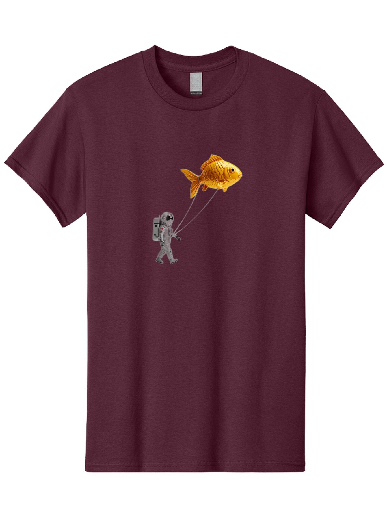 Astronaut-With-Goldfish-Balloon Men'S Graphic Tee, 100% Cotton, Comfortable Casual Summer Wear, Machine Washable, Vintage Camera, Old Camera, Antique Camera, Black Camera, Classic Photography, Photography Equipment, Nostalgic Device, Bao098 14