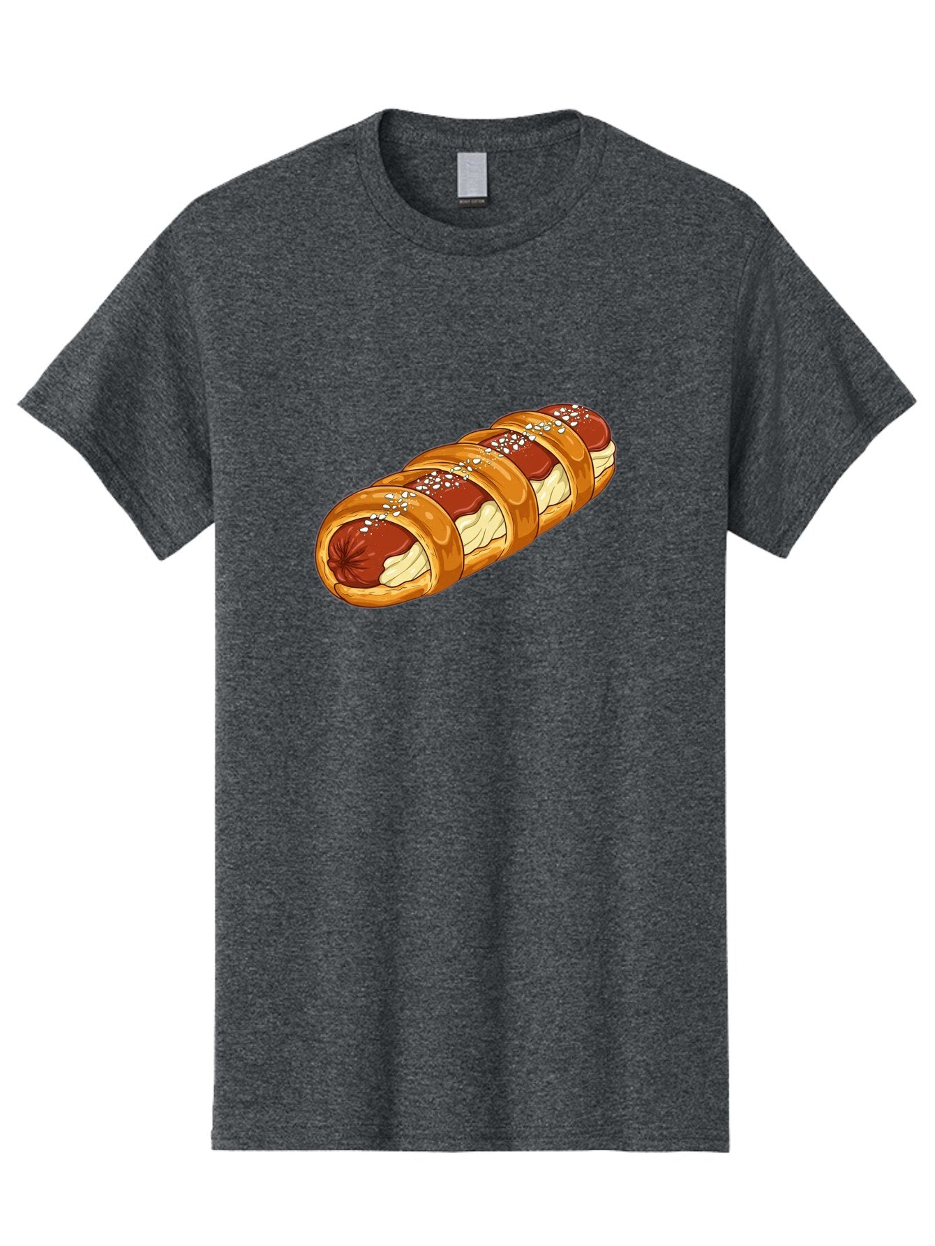 Baked-Sausage-Roll Men'S Graphic Tee, 100% Cotton, Comfortable Casual Summer Wear, Machine Washable, Vintage Camera, Old Camera, Antique Camera, Black Camera, Classic Photography, Photography Equipment, Nostalgic Device, Film Camera, Bao104 9