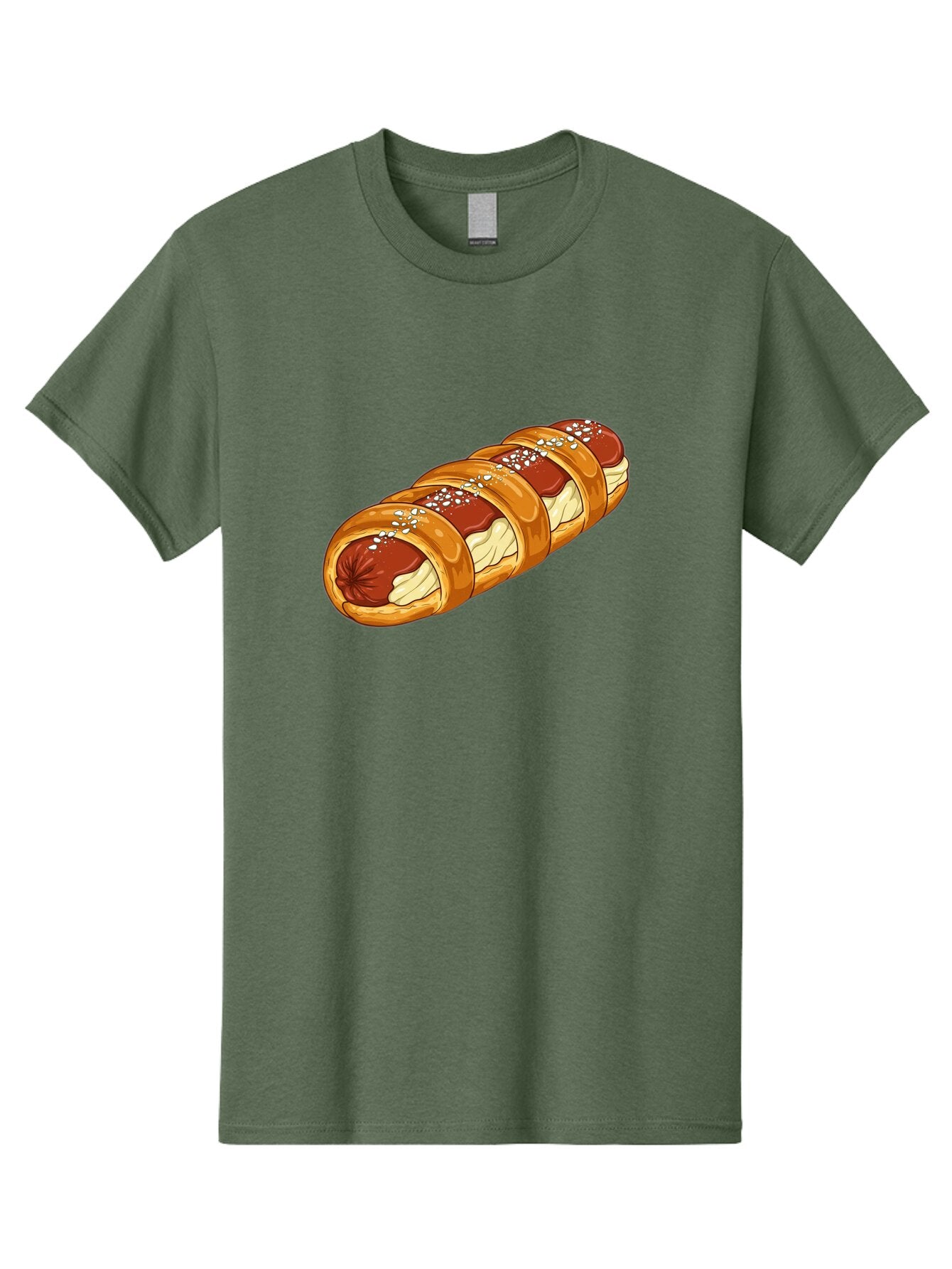 Baked-Sausage-Roll Men'S Graphic Tee, 100% Cotton, Comfortable Casual Summer Wear, Machine Washable, Vintage Camera, Old Camera, Antique Camera, Black Camera, Classic Photography, Photography Equipment, Nostalgic Device, Film Camera, Bao104 12