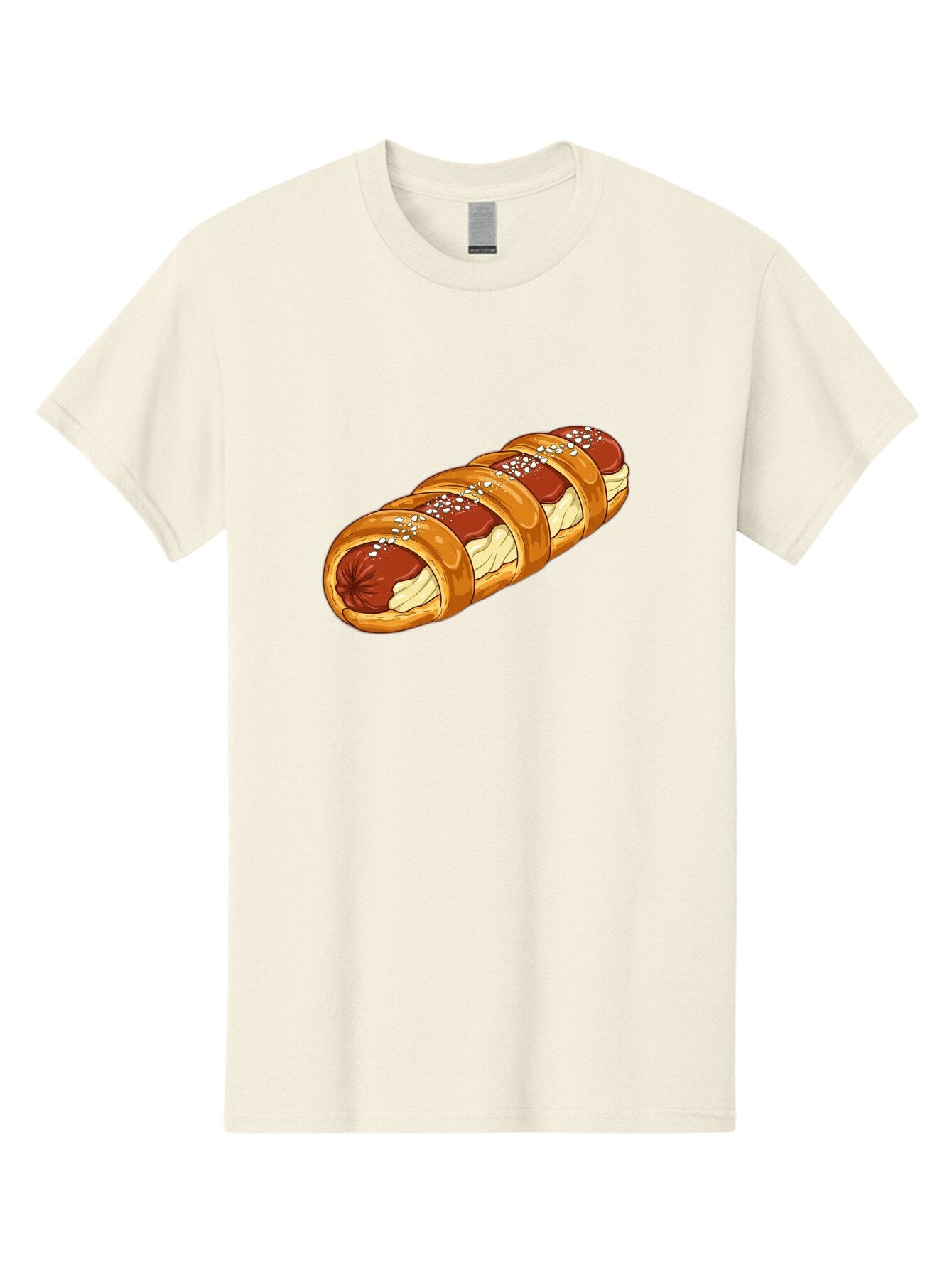Baked-Sausage-Roll Men'S Graphic Tee, 100% Cotton, Comfortable Casual Summer Wear, Machine Washable, Vintage Camera, Old Camera, Antique Camera, Black Camera, Classic Photography, Photography Equipment, Nostalgic Device, Film Camera, Bao104 5