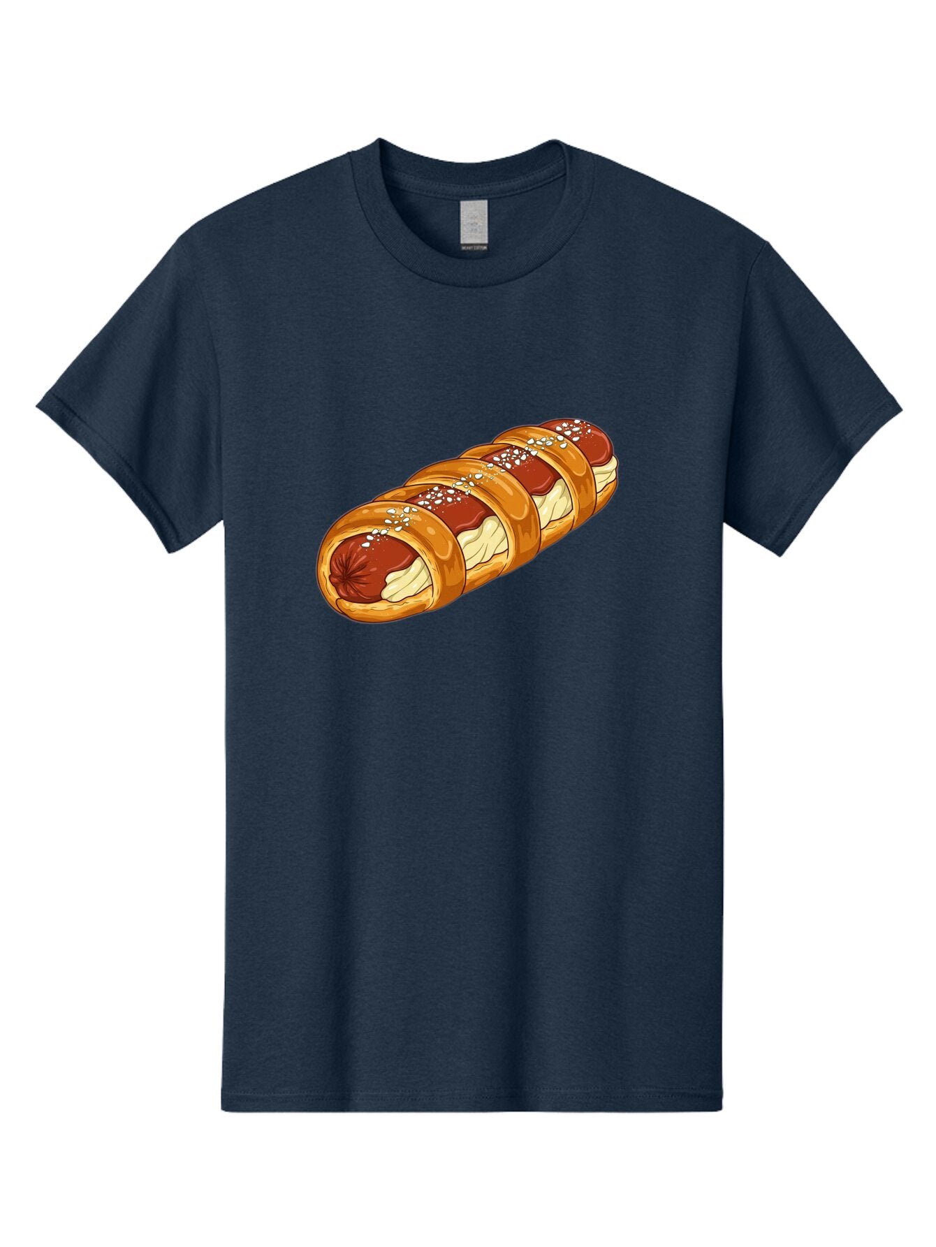 Baked-Sausage-Roll Men'S Graphic Tee, 100% Cotton, Comfortable Casual Summer Wear, Machine Washable, Vintage Camera, Old Camera, Antique Camera, Black Camera, Classic Photography, Photography Equipment, Nostalgic Device, Film Camera, Bao104 3