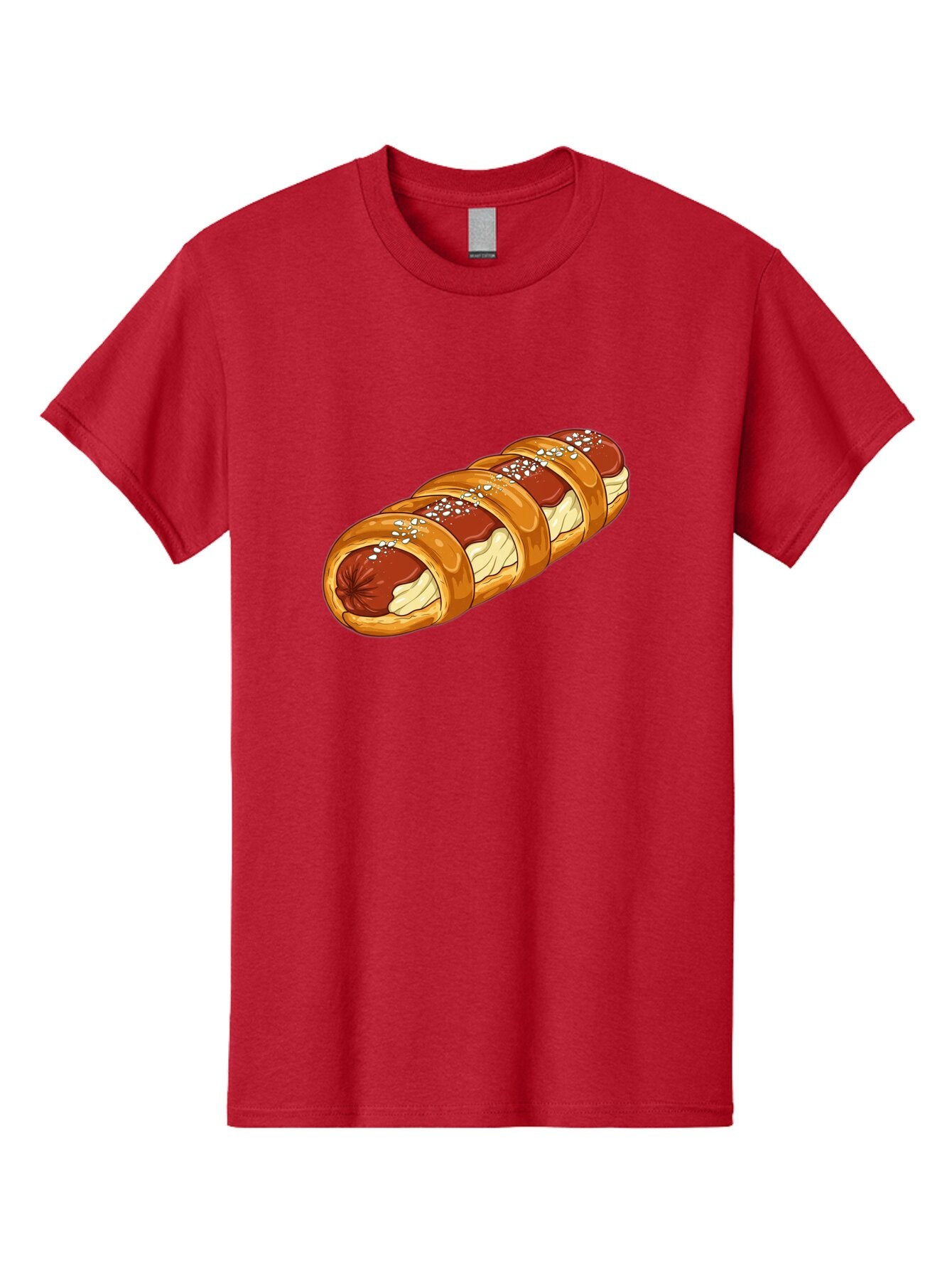 Baked-Sausage-Roll Men'S Graphic Tee, 100% Cotton, Comfortable Casual Summer Wear, Machine Washable, Vintage Camera, Old Camera, Antique Camera, Black Camera, Classic Photography, Photography Equipment, Nostalgic Device, Film Camera, Bao104 15