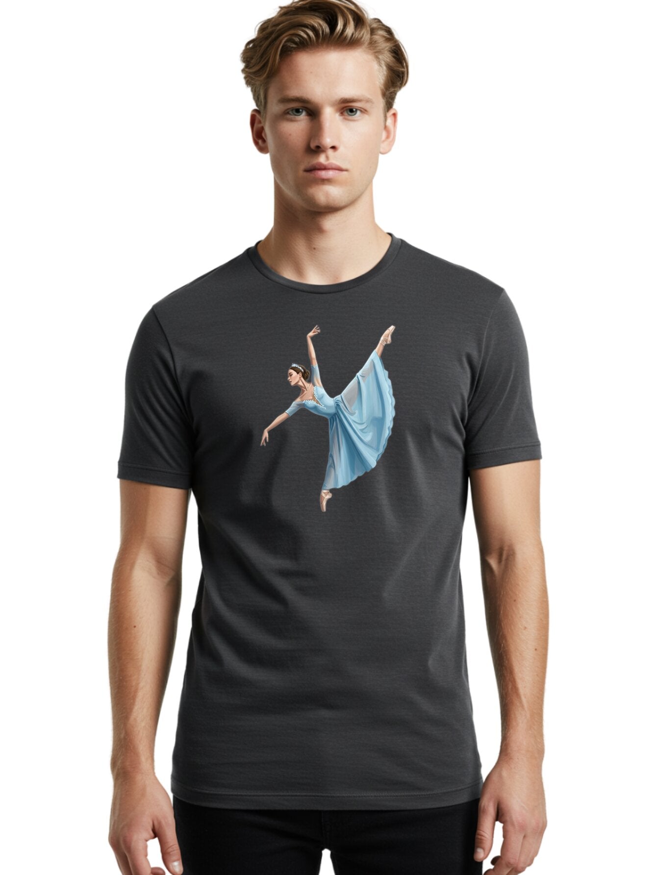 Ballerina-Dancing Men'S Graphic Tee, 100% Cotton, Comfortable Casual Summer Wear, Machine Washable, Vintage Camera, Old Camera, Antique Camera, Black Camera, Classic Photography, Photography Equipment, Nostalgic Device, Film Camera, Camera Art Bao106 24