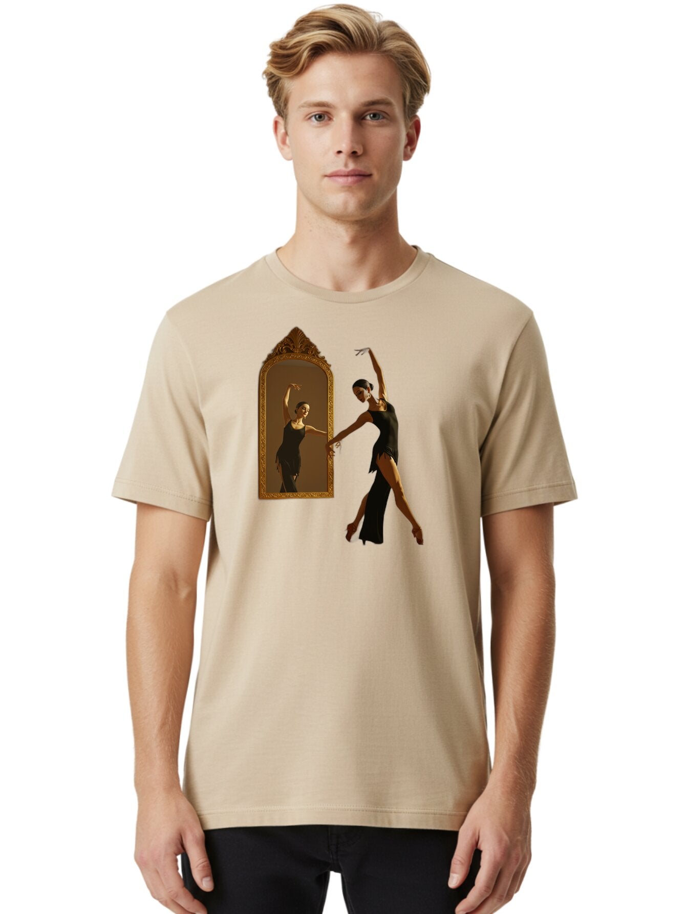 Ballerina Men'S Graphic Tee, 100% Cotton, Comfortable Casual Summer Wear, Machine Washable, Vintage Camera, Old Camera, Antique Camera, Black Camera, Classic Photography, Photography Equipment, Nostalgic Device, Film Camera, Camera Art Bao108 23