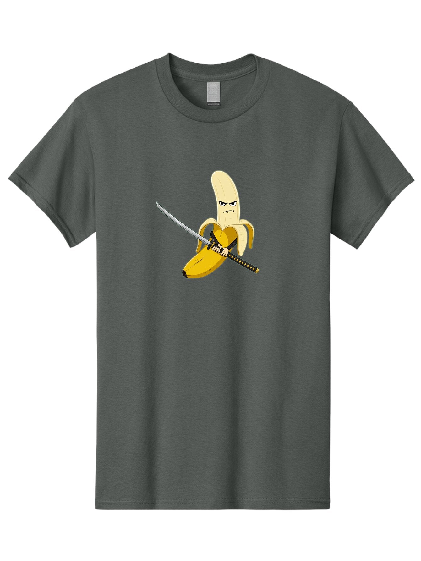 Banana-Samurai-1 Men'S Graphic Tee, 100% Cotton, Comfortable Casual Summer Wear, Machine Washable, Vintage Camera, Old Camera, Antique Camera, Black Camera, Classic Photography, Photography Equipment, Nostalgic Device, Film Camera, Camera Art Bao112 4