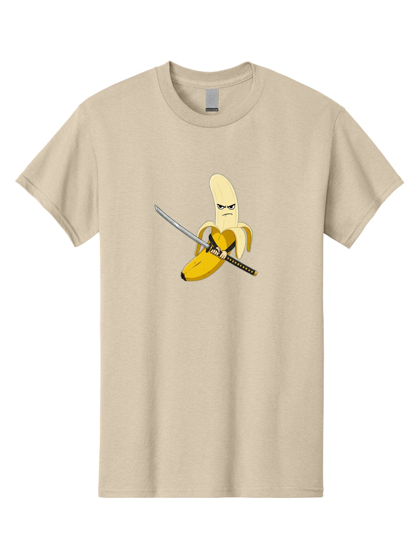 Banana-Samurai-1 Men'S Graphic Tee, 100% Cotton, Comfortable Casual Summer Wear, Machine Washable, Vintage Camera, Old Camera, Antique Camera, Black Camera, Classic Photography, Photography Equipment, Nostalgic Device, Film Camera, Camera Art Bao112 10