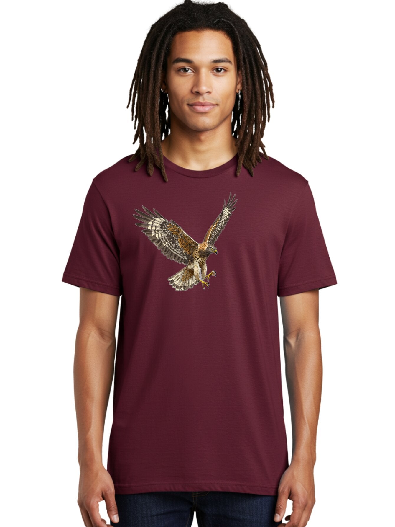 Bird-Of-Prey-In-Flight Men'S Graphic Tee, 100% Cotton, Comfortable Casual Summer Wear, Machine Washable, Vintage Camera, Old Camera, Antique Camera, Black Camera, Classic Photography, Photography Equipment, Nostalgic Device, Film Camera, Bao122 24