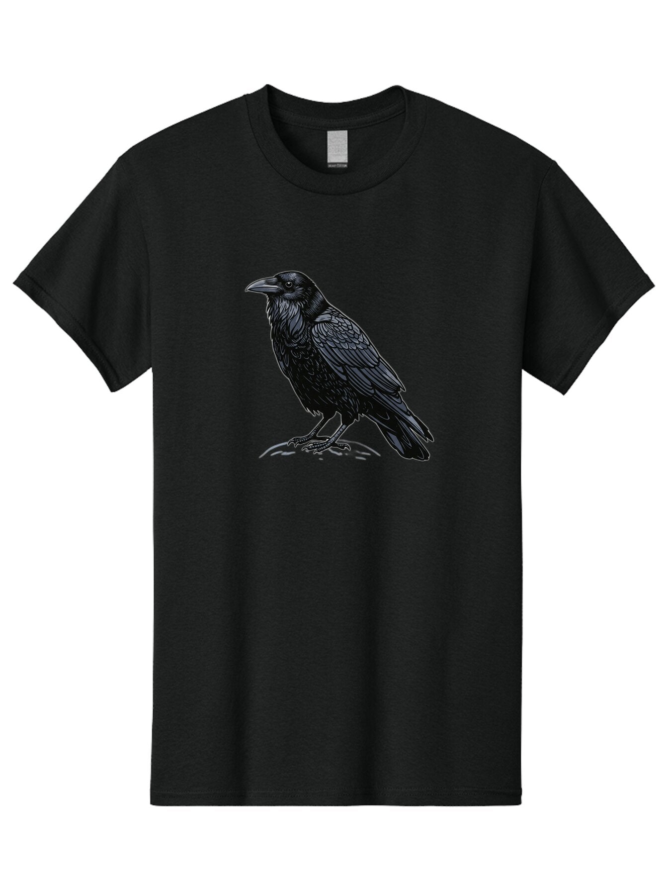 Black-Crow-1 Men'S Graphic Tee, 100% Cotton, Comfortable Casual Summer Wear, Machine Washable, Vintage Camera, Old Camera, Antique Camera, Black Camera, Classic Photography, Photography Equipment, Nostalgic Device, Film Camera, Camera Art Bao125 9