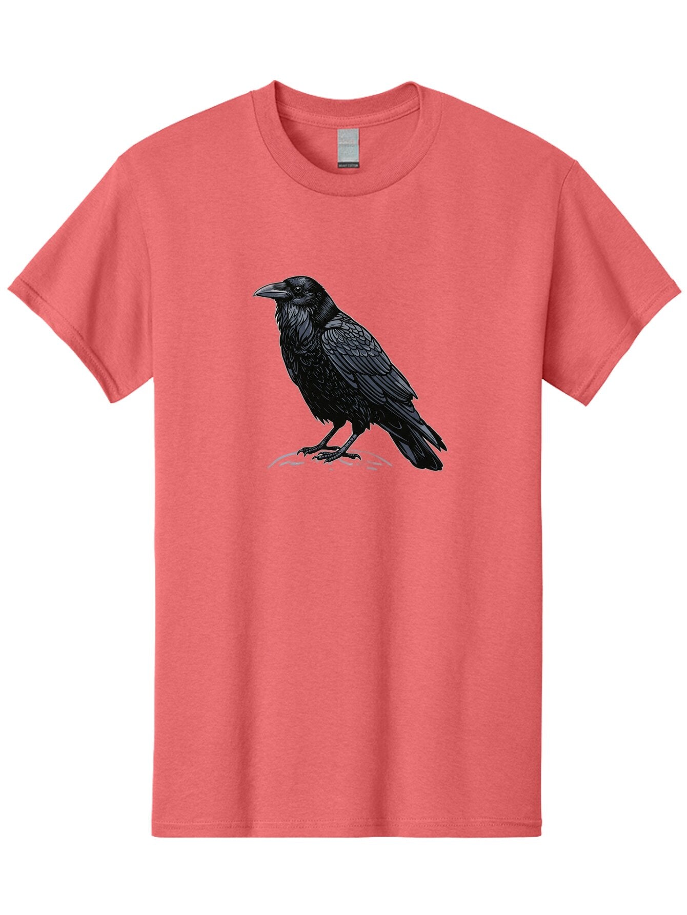 Black-Crow-1 Men'S Graphic Tee, 100% Cotton, Comfortable Casual Summer Wear, Machine Washable, Vintage Camera, Old Camera, Antique Camera, Black Camera, Classic Photography, Photography Equipment, Nostalgic Device, Film Camera, Camera Art Bao125 5