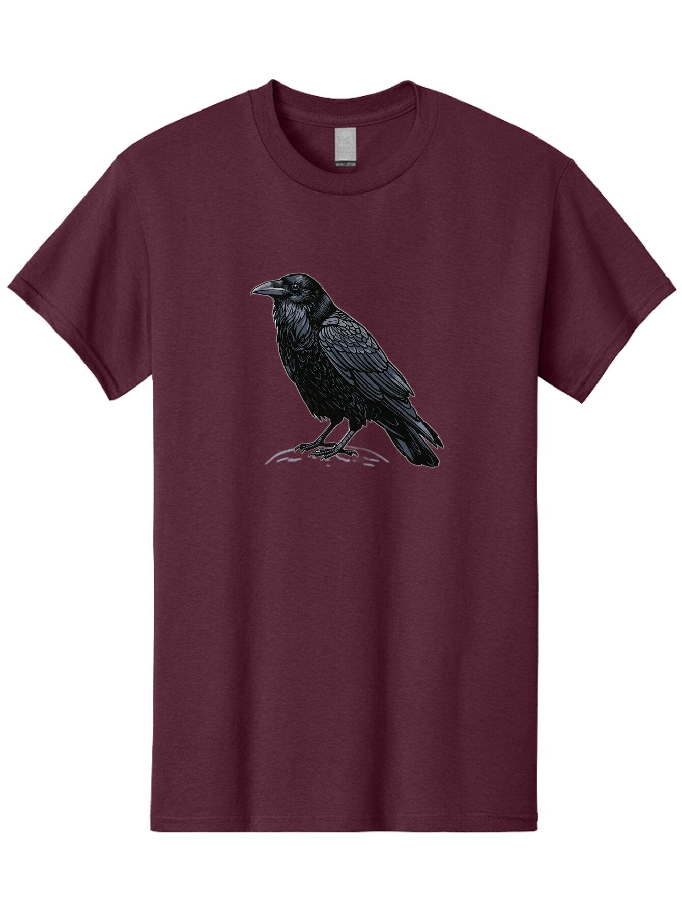 Black-Crow-1 Men'S Graphic Tee, 100% Cotton, Comfortable Casual Summer Wear, Machine Washable, Vintage Camera, Old Camera, Antique Camera, Black Camera, Classic Photography, Photography Equipment, Nostalgic Device, Film Camera, Camera Art Bao125 11