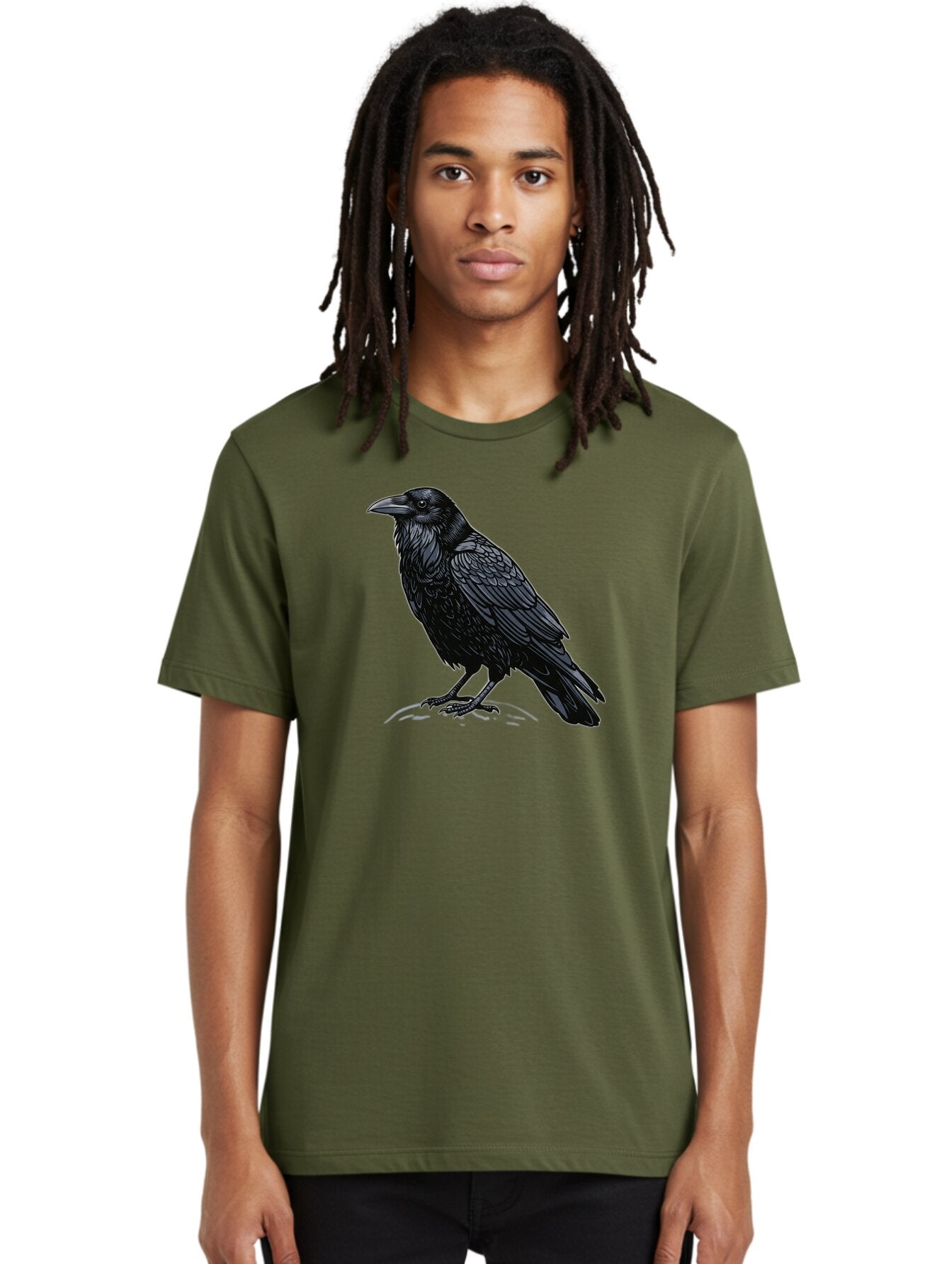 Black-Crow-1 Men'S Graphic Tee, 100% Cotton, Comfortable Casual Summer Wear, Machine Washable, Vintage Camera, Old Camera, Antique Camera, Black Camera, Classic Photography, Photography Equipment, Nostalgic Device, Film Camera, Camera Art Bao125 29