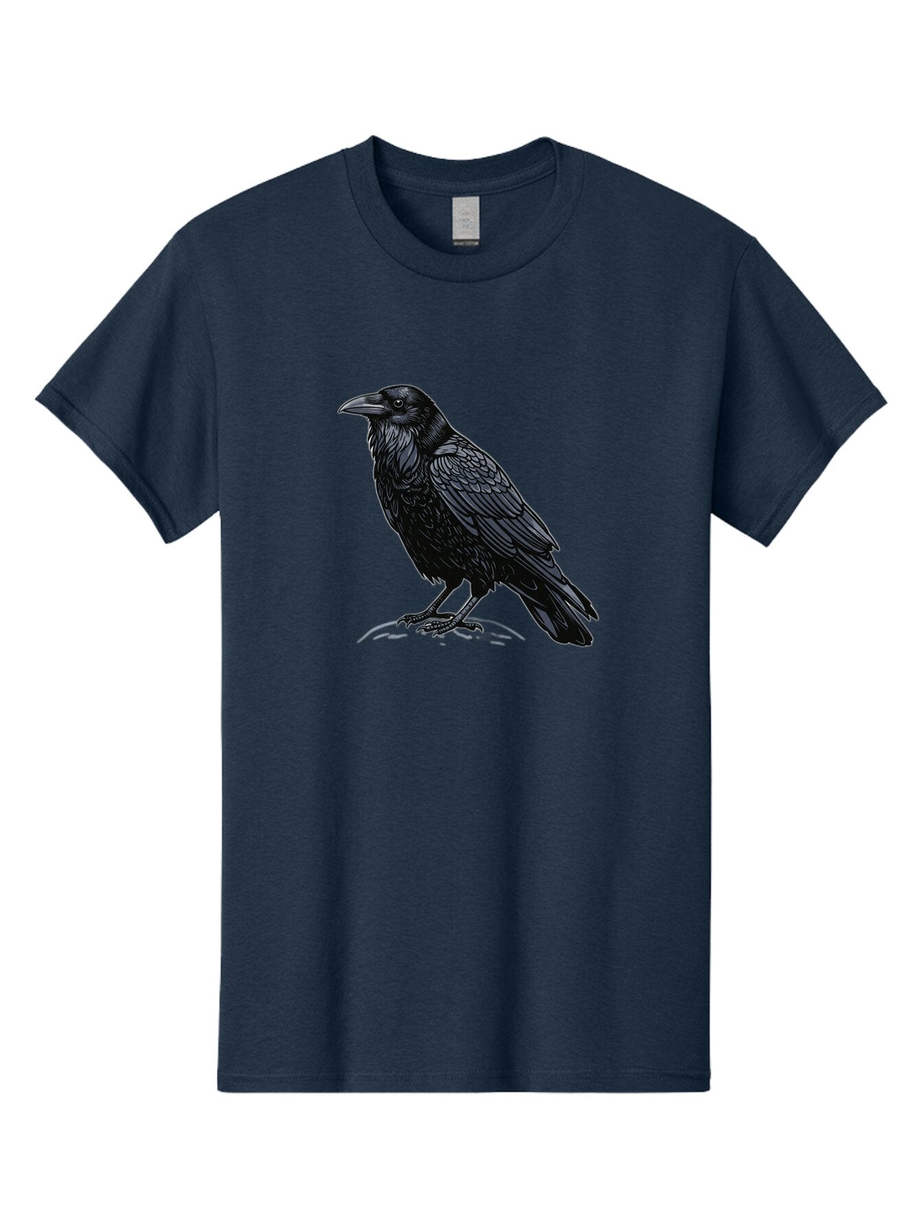 Black-Crow-1 Men'S Graphic Tee, 100% Cotton, Comfortable Casual Summer Wear, Machine Washable, Vintage Camera, Old Camera, Antique Camera, Black Camera, Classic Photography, Photography Equipment, Nostalgic Device, Film Camera, Camera Art Bao125 4
