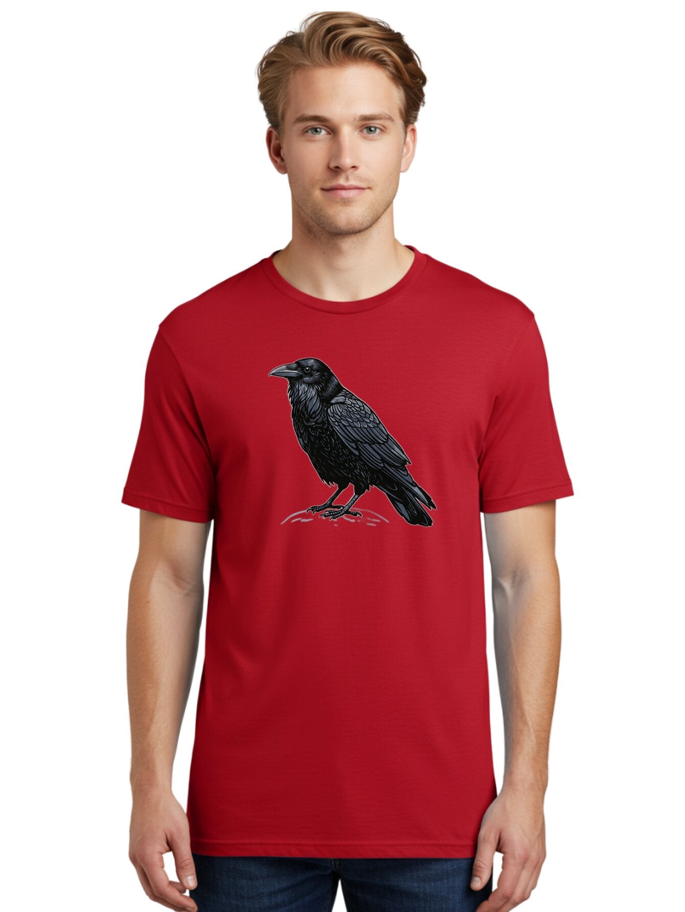 Black-Crow-1 Men'S Graphic Tee, 100% Cotton, Comfortable Casual Summer Wear, Machine Washable, Vintage Camera, Old Camera, Antique Camera, Black Camera, Classic Photography, Photography Equipment, Nostalgic Device, Film Camera, Camera Art Bao125 28