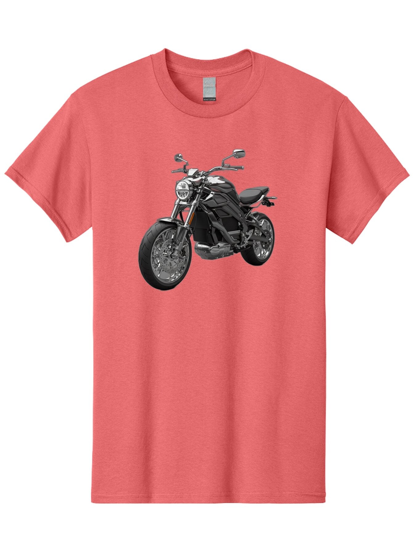 Black-Motorcycle-1 Men'S Graphic Tee, 100% Cotton, Comfortable Casual Summer Wear, Machine Washable, Vintage Camera, Old Camera, Antique Camera, Black Camera, Classic Photography, Photography Equipment, Nostalgic Device, Film Camera, Bao129 11