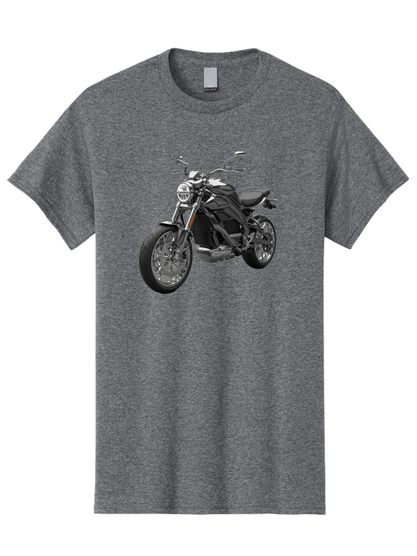 Black-Motorcycle-1 Men'S Graphic Tee, 100% Cotton, Comfortable Casual Summer Wear, Machine Washable, Vintage Camera, Old Camera, Antique Camera, Black Camera, Classic Photography, Photography Equipment, Nostalgic Device, Film Camera, Bao129 8