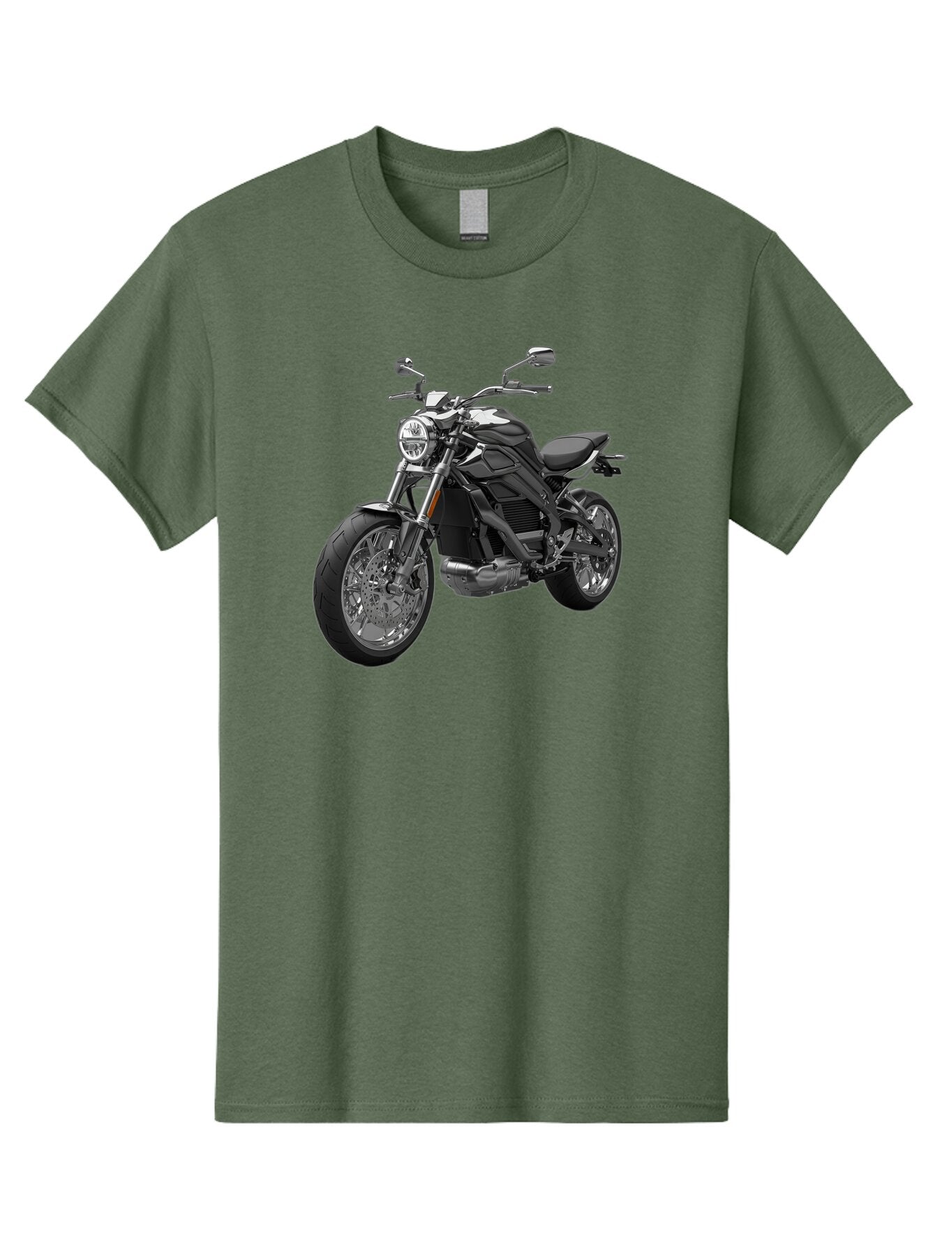 Black-Motorcycle-1 Men'S Graphic Tee, 100% Cotton, Comfortable Casual Summer Wear, Machine Washable, Vintage Camera, Old Camera, Antique Camera, Black Camera, Classic Photography, Photography Equipment, Nostalgic Device, Film Camera, Bao129 14