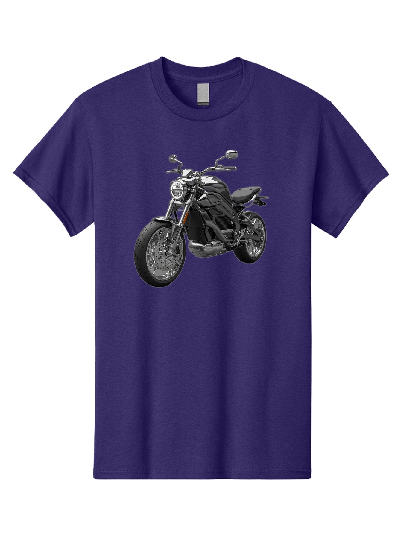 Black-Motorcycle-1 Men'S Graphic Tee, 100% Cotton, Comfortable Casual Summer Wear, Machine Washable, Vintage Camera, Old Camera, Antique Camera, Black Camera, Classic Photography, Photography Equipment, Nostalgic Device, Film Camera, Bao129 6