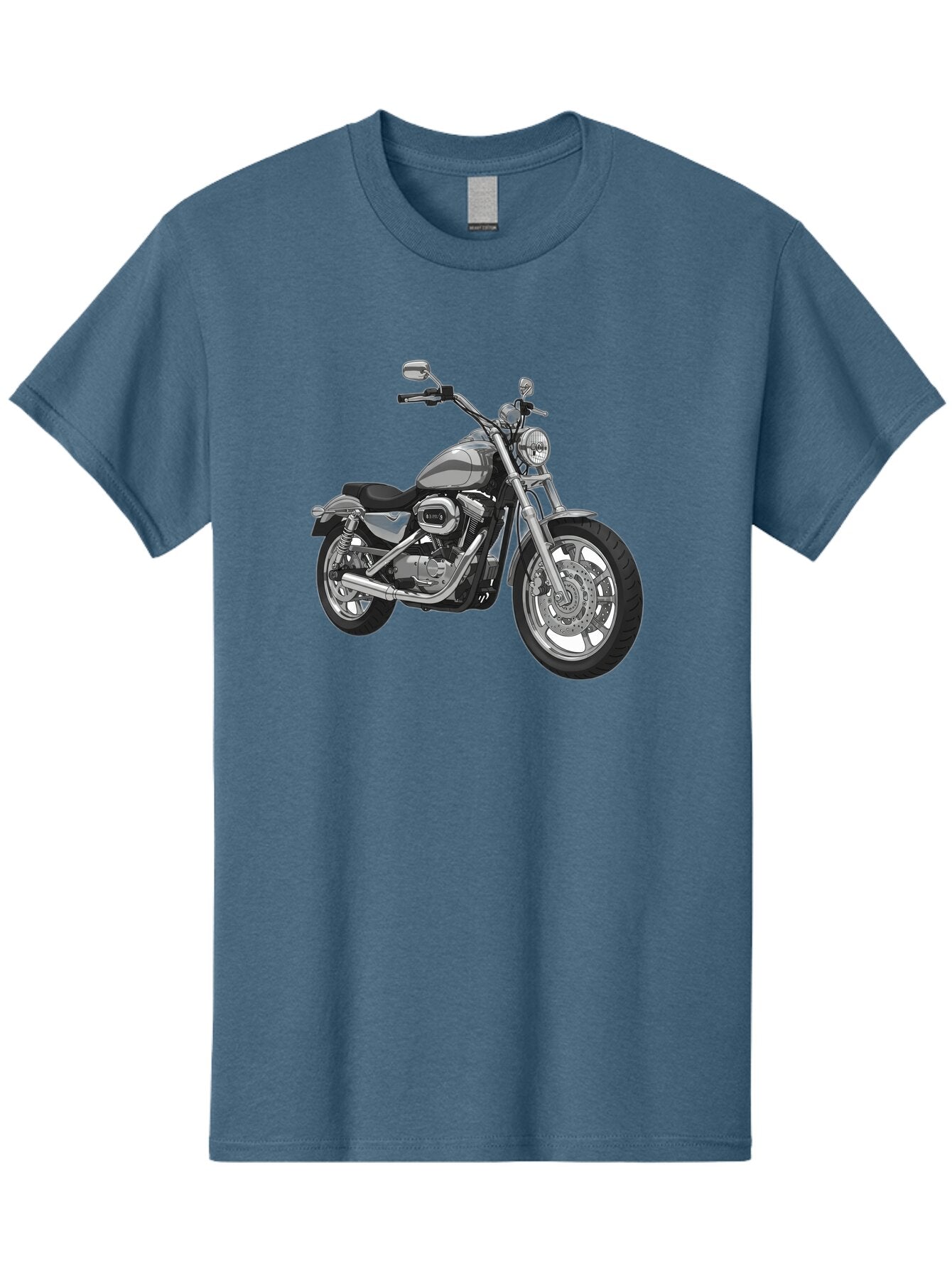 Black-Motorcycle Men'S Graphic Tee, 100% Cotton, Comfortable Casual Summer Wear, Machine Washable, Vintage Camera, Old Camera, Antique Camera, Black Camera, Classic Photography, Photography Equipment, Nostalgic Device, Film Camera, Camera Art Bao130