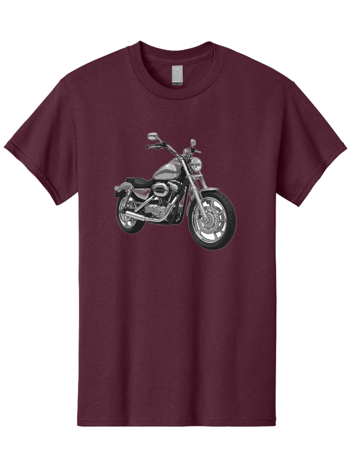 Black-Motorcycle Men'S Graphic Tee, 100% Cotton, Comfortable Casual Summer Wear, Machine Washable, Vintage Camera, Old Camera, Antique Camera, Black Camera, Classic Photography, Photography Equipment, Nostalgic Device, Film Camera, Camera Art Bao130 6