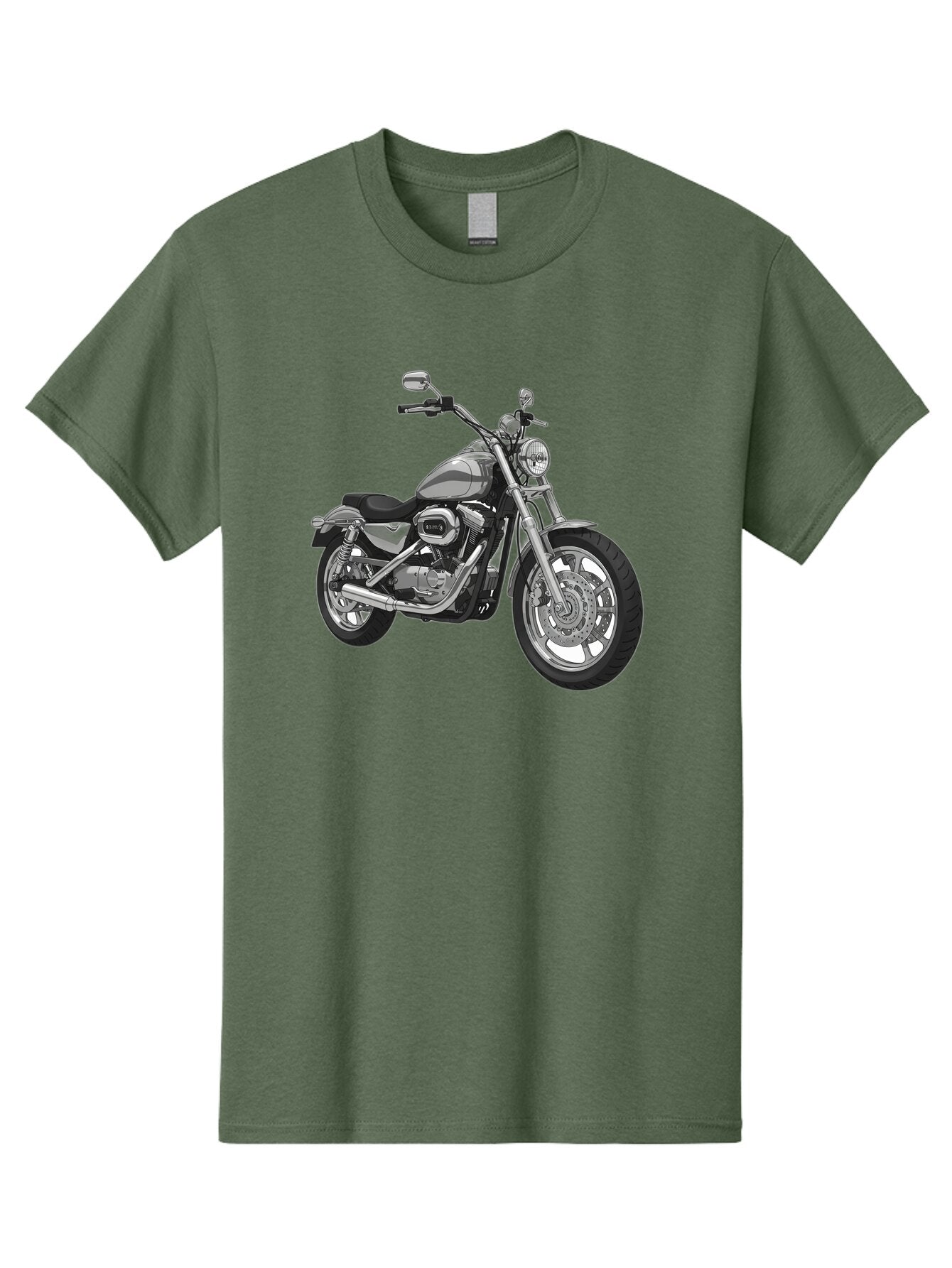 Black-Motorcycle Men'S Graphic Tee, 100% Cotton, Comfortable Casual Summer Wear, Machine Washable, Vintage Camera, Old Camera, Antique Camera, Black Camera, Classic Photography, Photography Equipment, Nostalgic Device, Film Camera, Camera Art Bao130 7