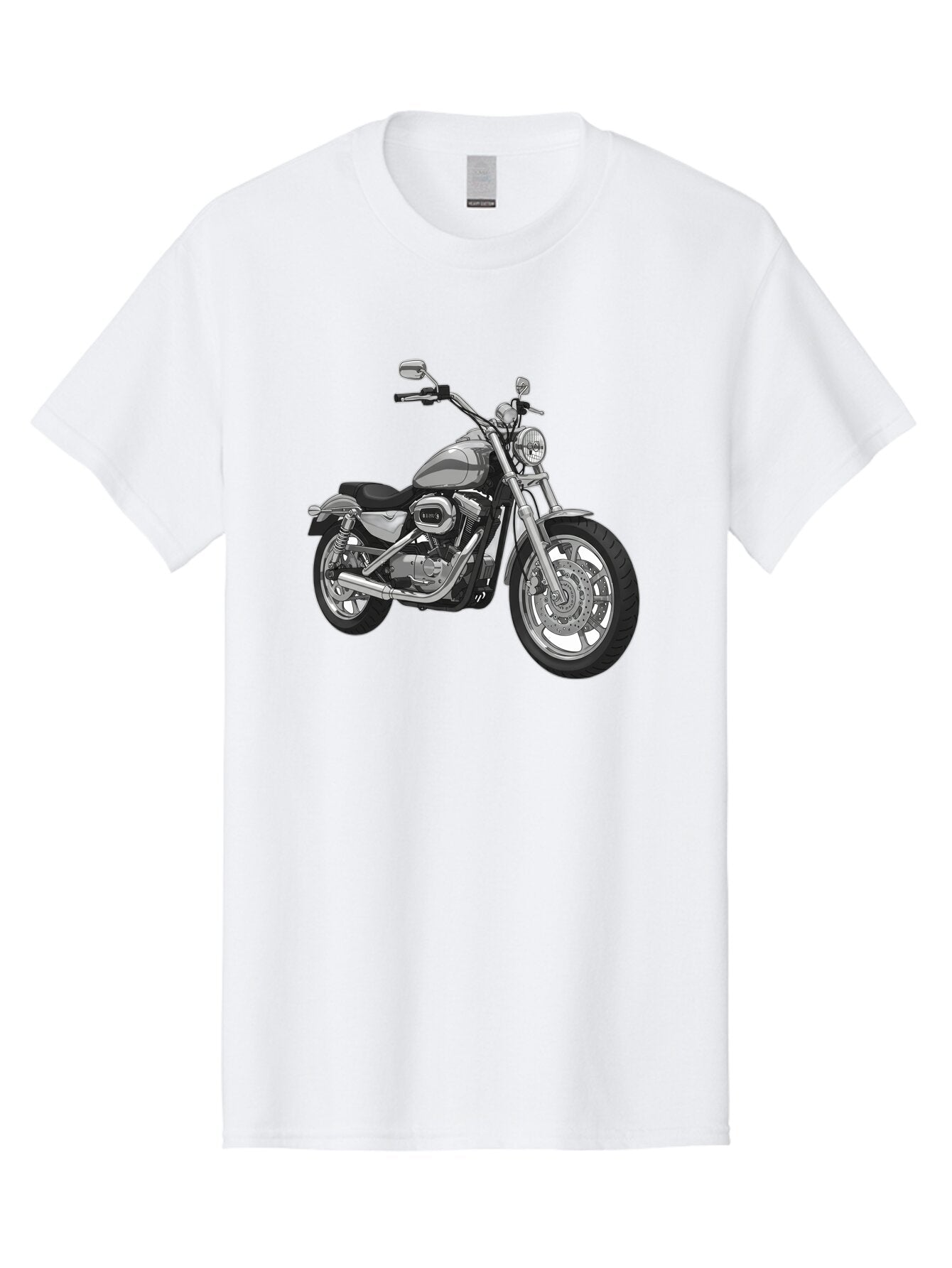 Black-Motorcycle Men'S Graphic Tee, 100% Cotton, Comfortable Casual Summer Wear, Machine Washable, Vintage Camera, Old Camera, Antique Camera, Black Camera, Classic Photography, Photography Equipment, Nostalgic Device, Film Camera, Camera Art Bao130 15