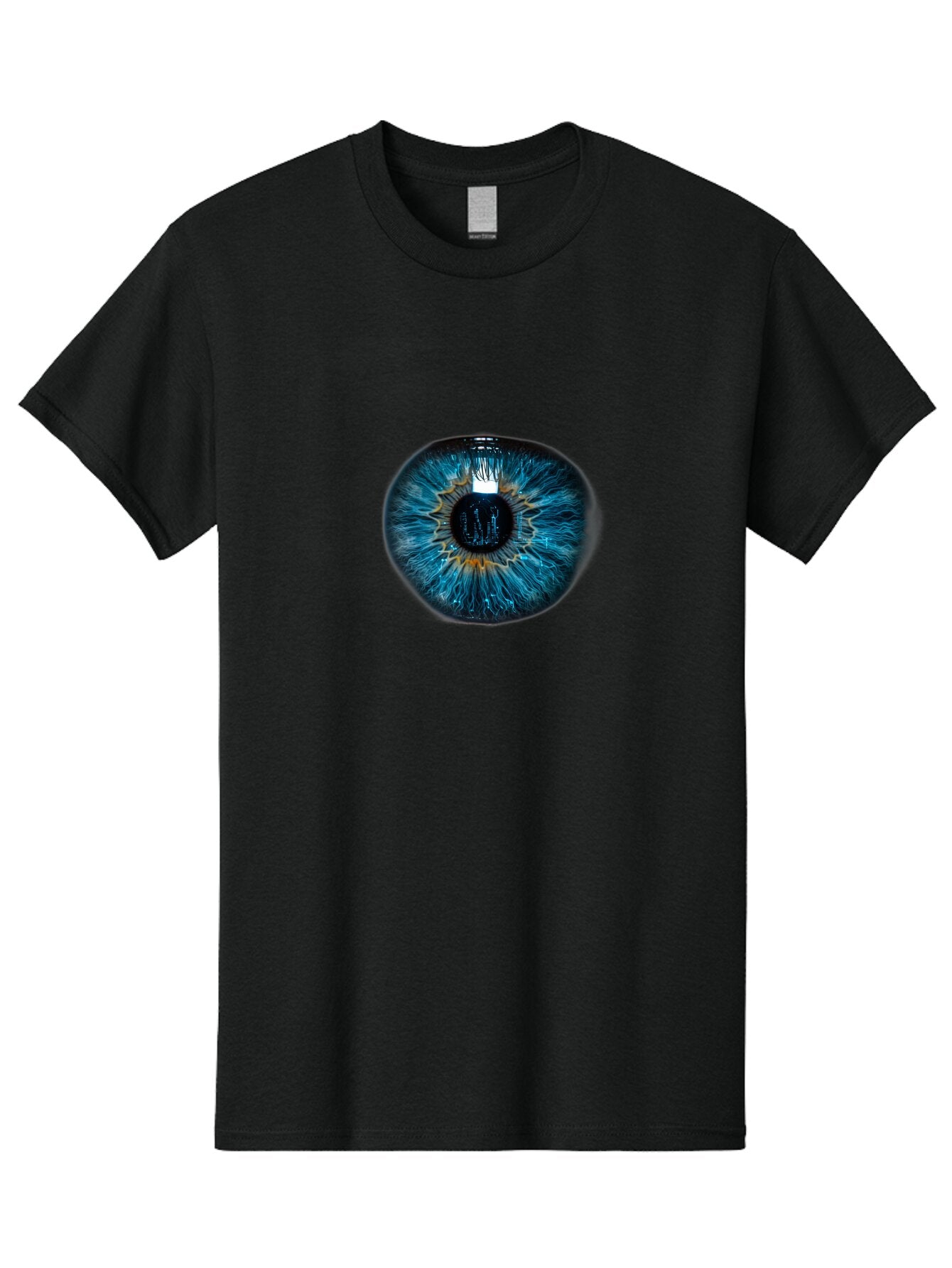 Blue-Eye-1 Men'S Graphic Tee, 100% Cotton, Comfortable Casual Summer Wear, Machine Washable, Vintage Camera, Old Camera, Antique Camera, Black Camera, Classic Photography, Photography Equipment, Nostalgic Device, Film Camera, Camera Art Bao135 13