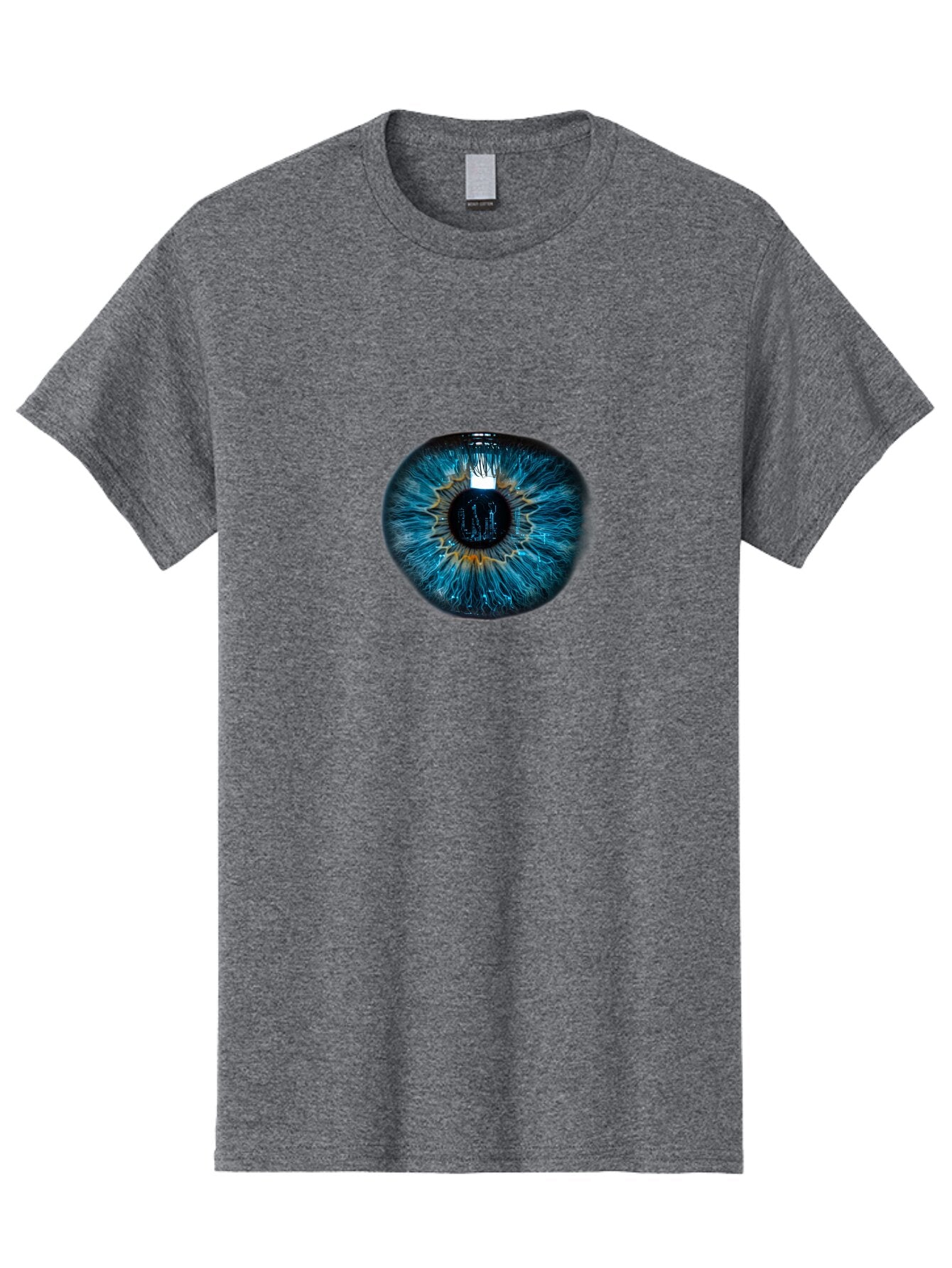 Blue-Eye-1 Men'S Graphic Tee, 100% Cotton, Comfortable Casual Summer Wear, Machine Washable, Vintage Camera, Old Camera, Antique Camera, Black Camera, Classic Photography, Photography Equipment, Nostalgic Device, Film Camera, Camera Art Bao135 9
